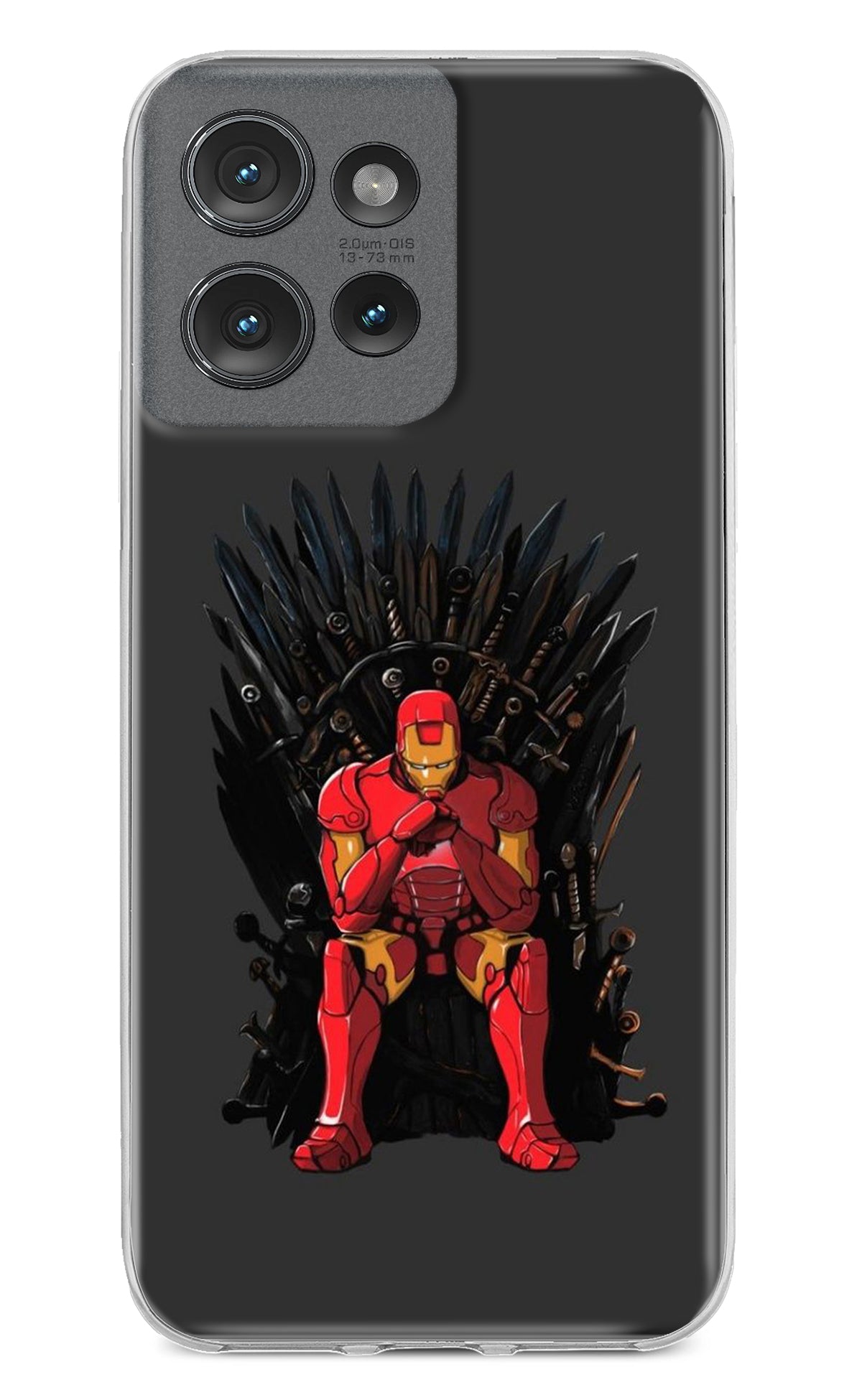 Ironman Throne Moto Edge 50 Back Cover