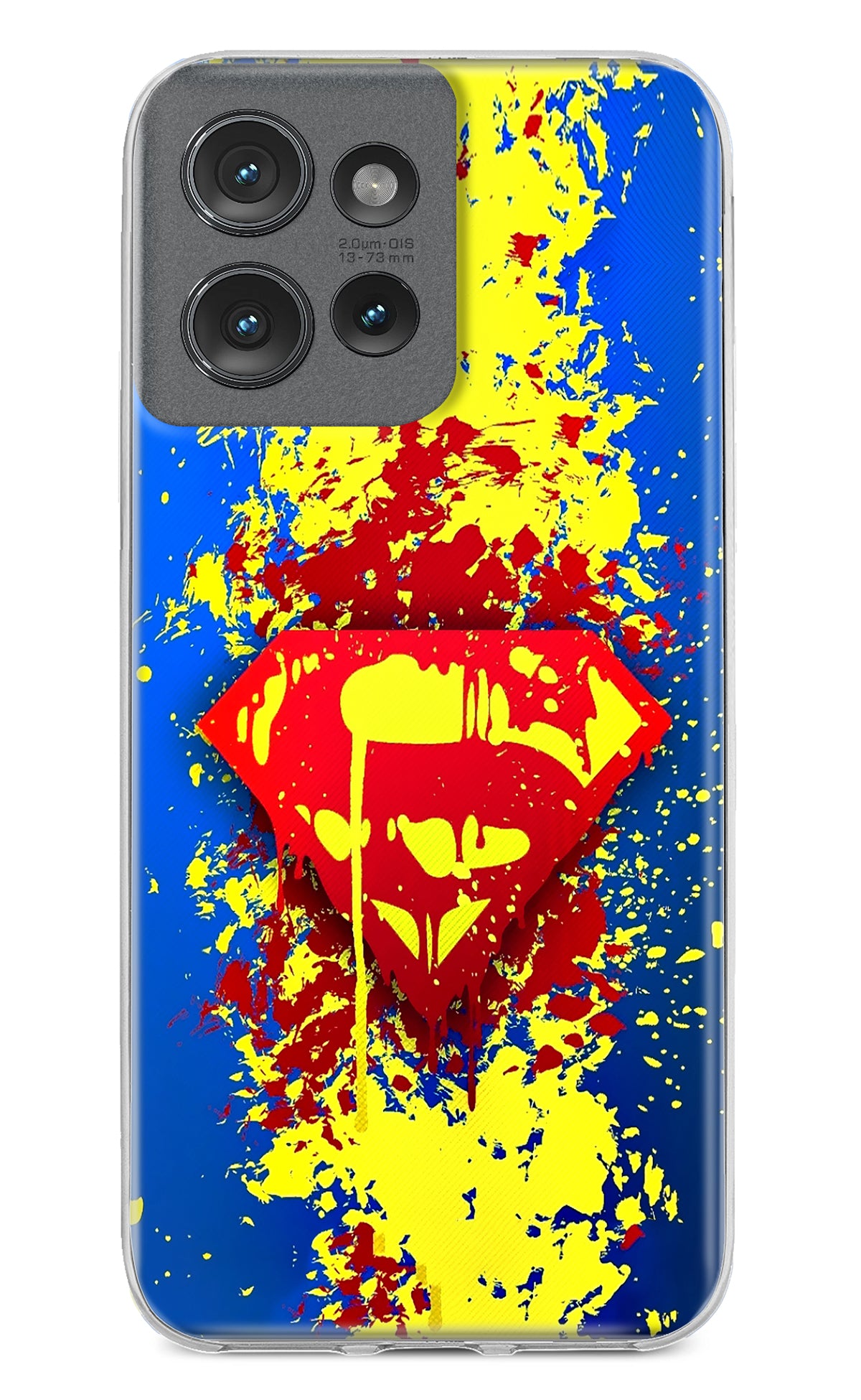 Superman logo Moto Edge 50 Back Cover