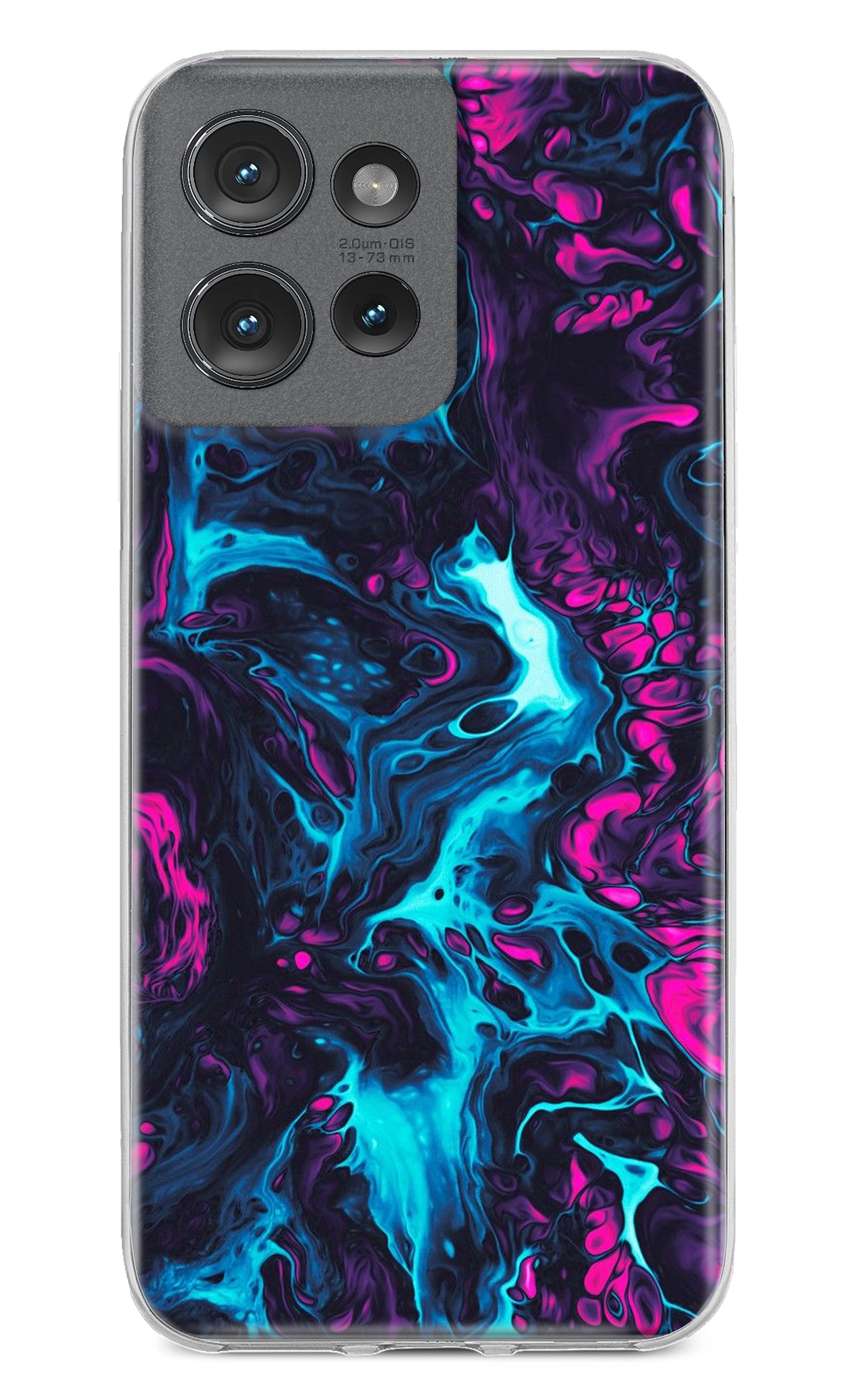 Abstract Moto Edge 50 Back Cover