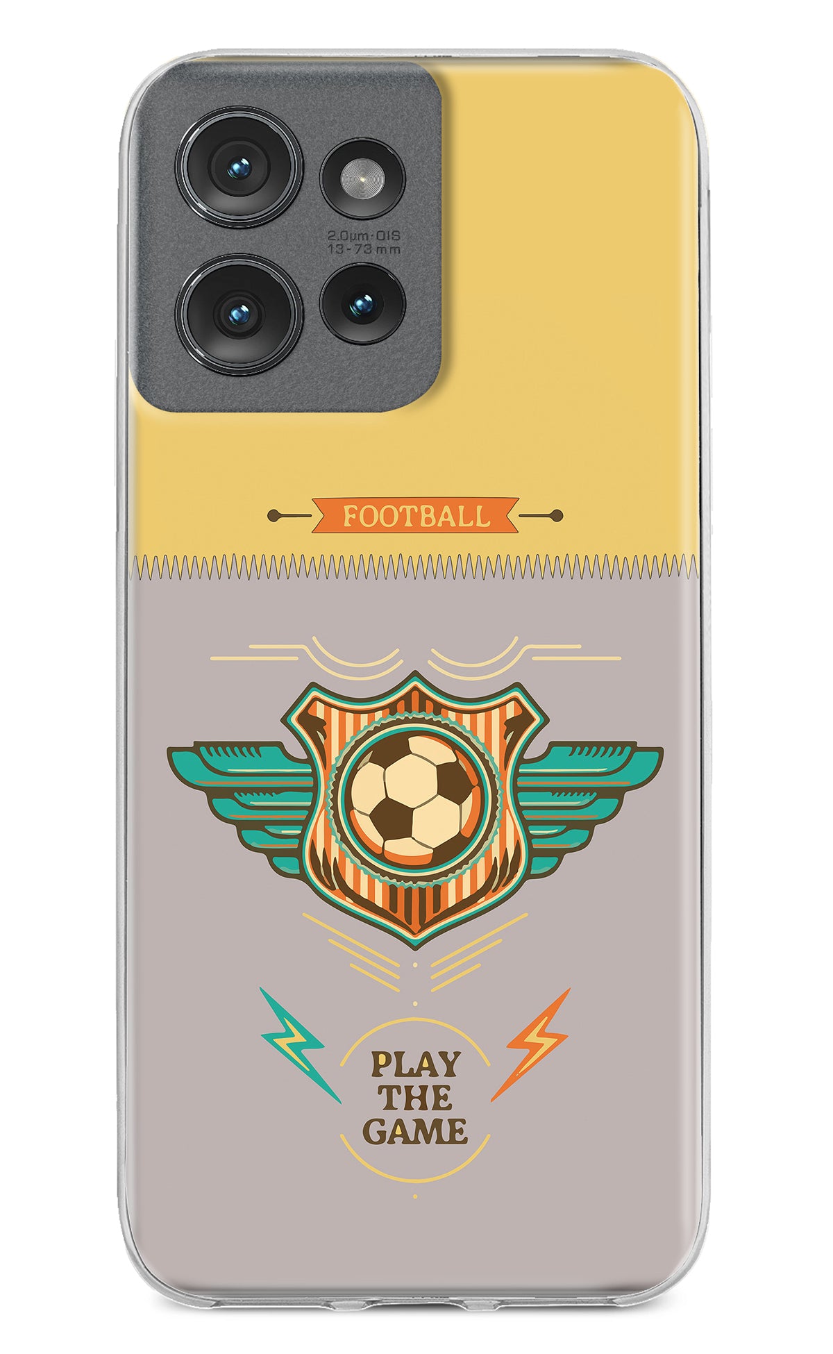 Football Moto Edge 50 Back Cover