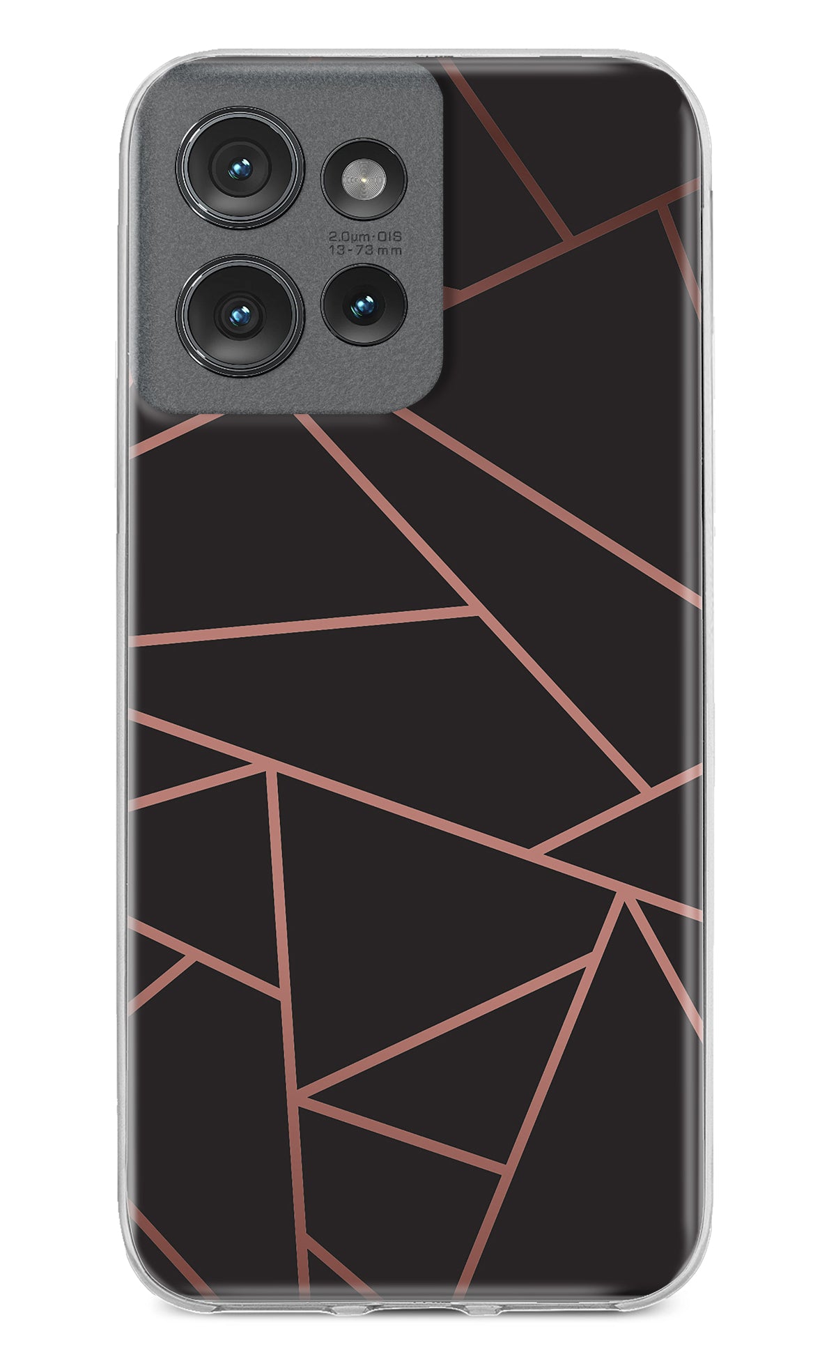 Geometric Pattern Moto Edge 50 Back Cover