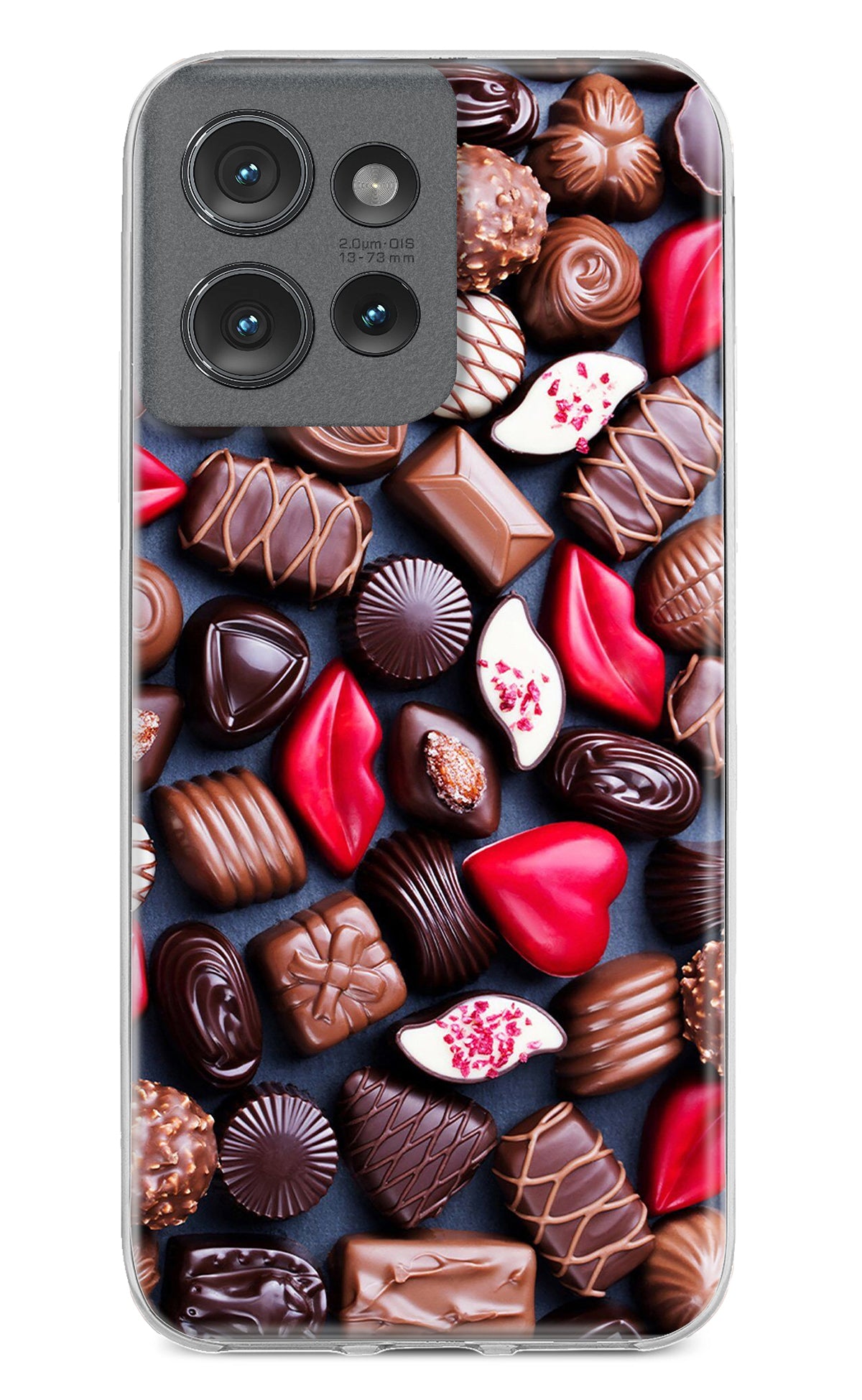 Chocolates Moto Edge 50 Back Cover