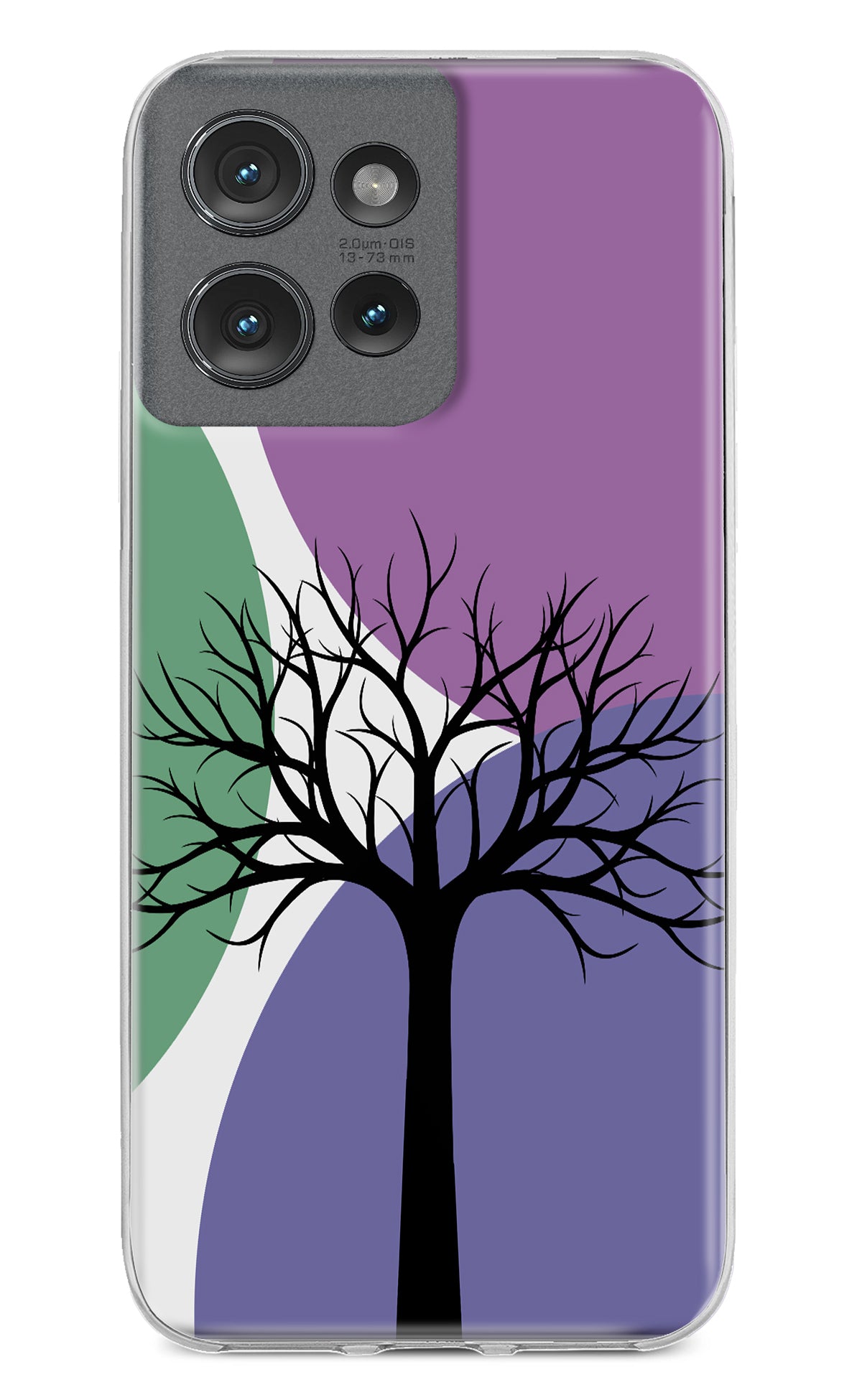 Tree Art Moto Edge 50 Back Cover