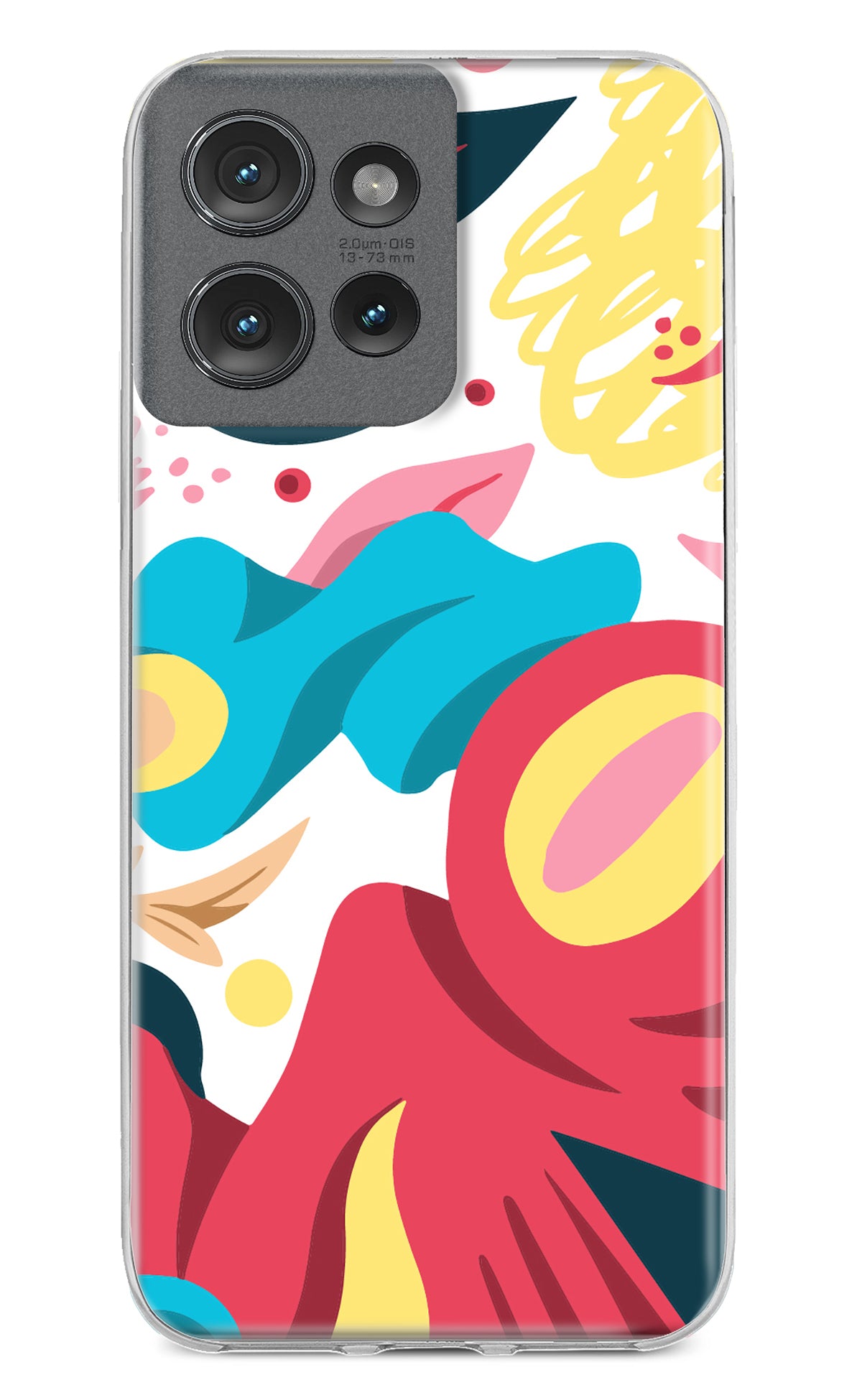 Trippy Art Moto Edge 50 Back Cover