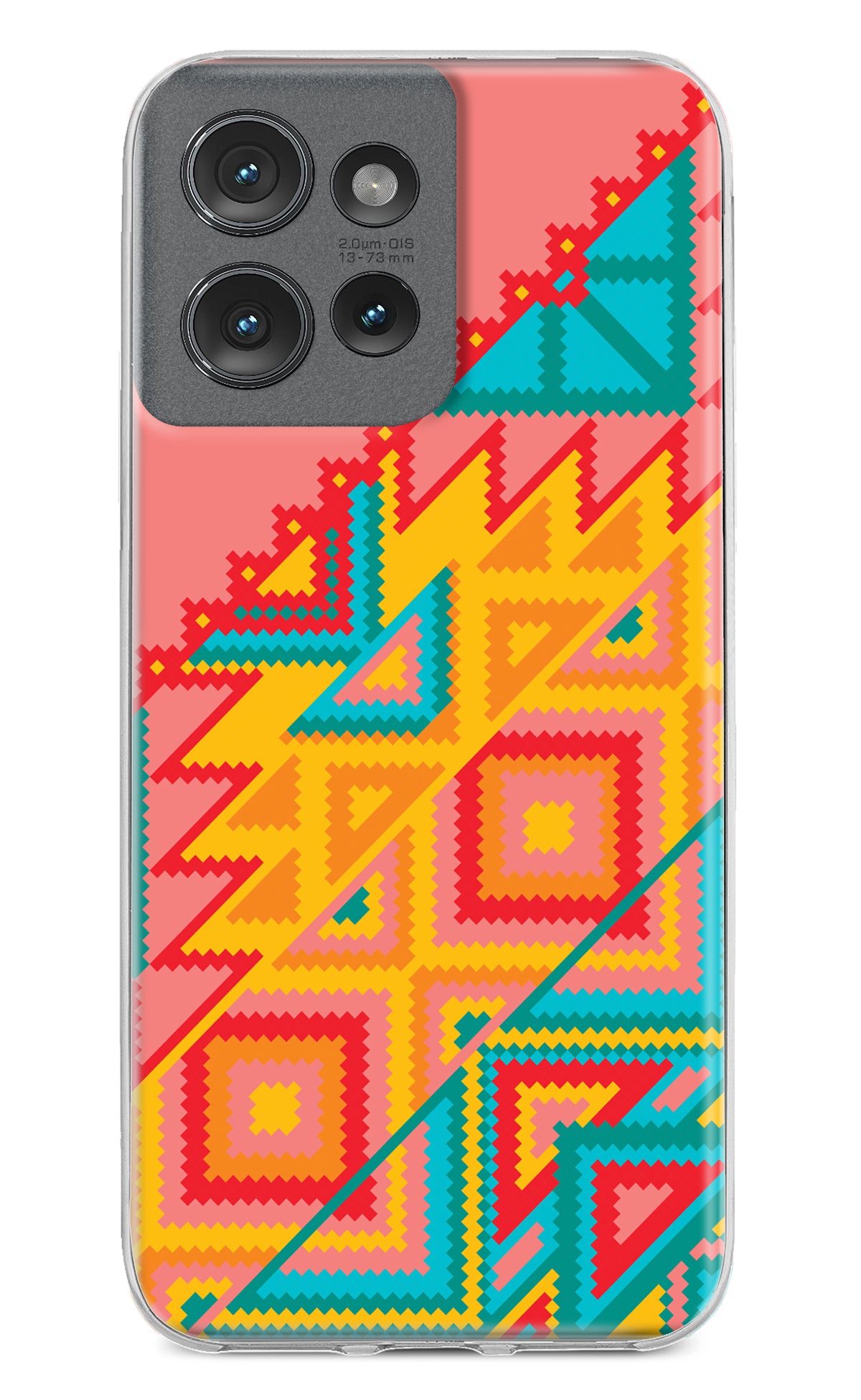 Aztec Tribal Moto Edge 50 Back Cover