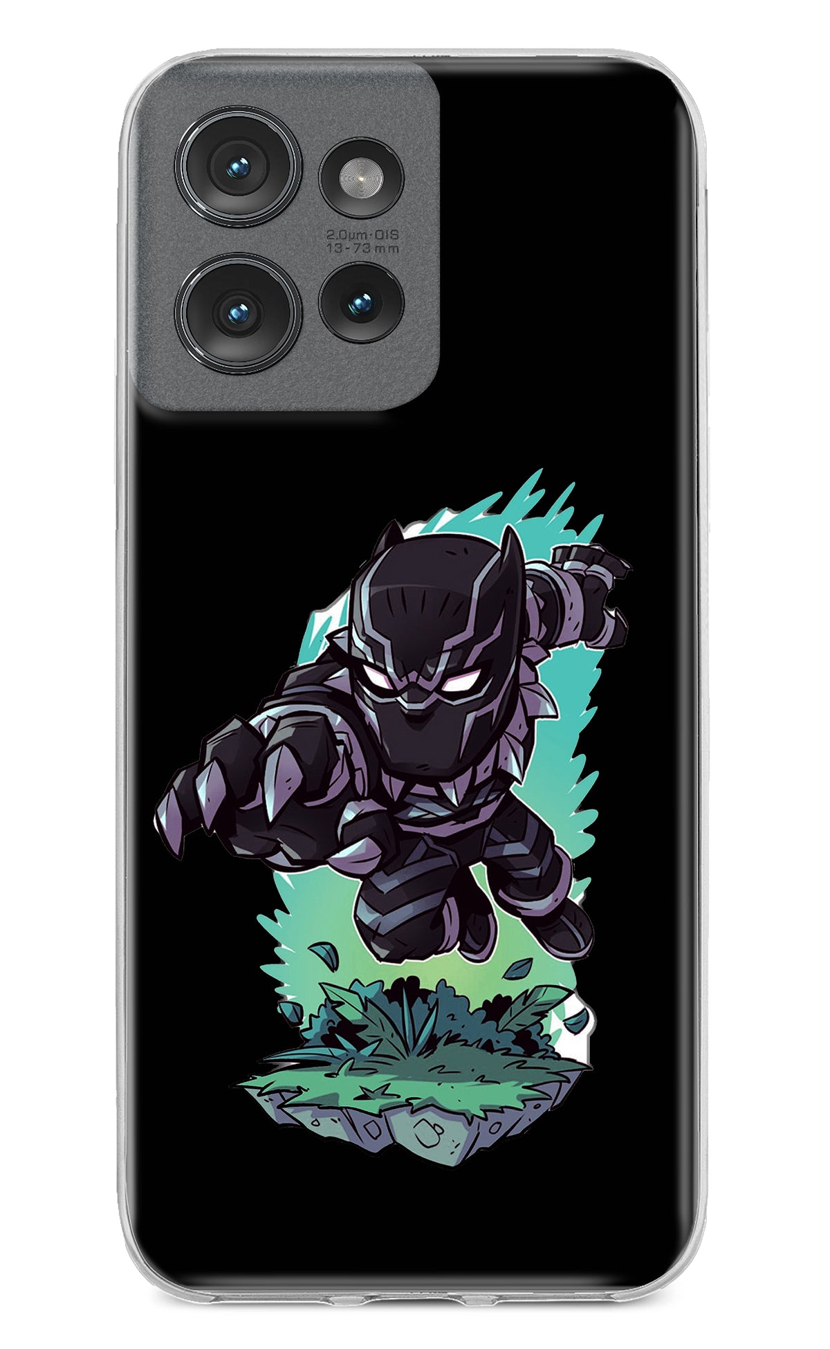 Black Panther Moto Edge 50 Back Cover