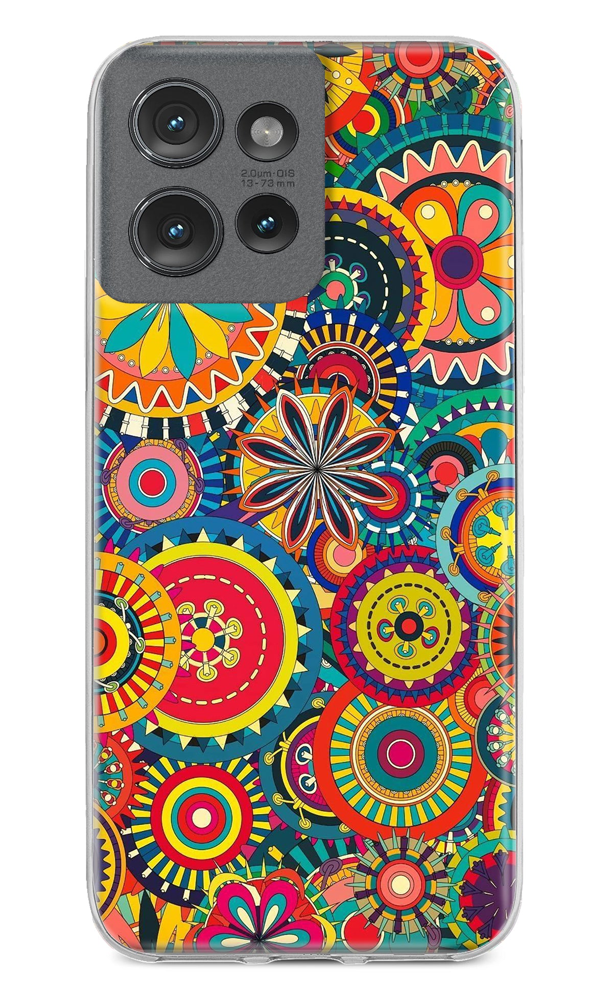 Gol Gol Art Moto Edge 50 Back Cover