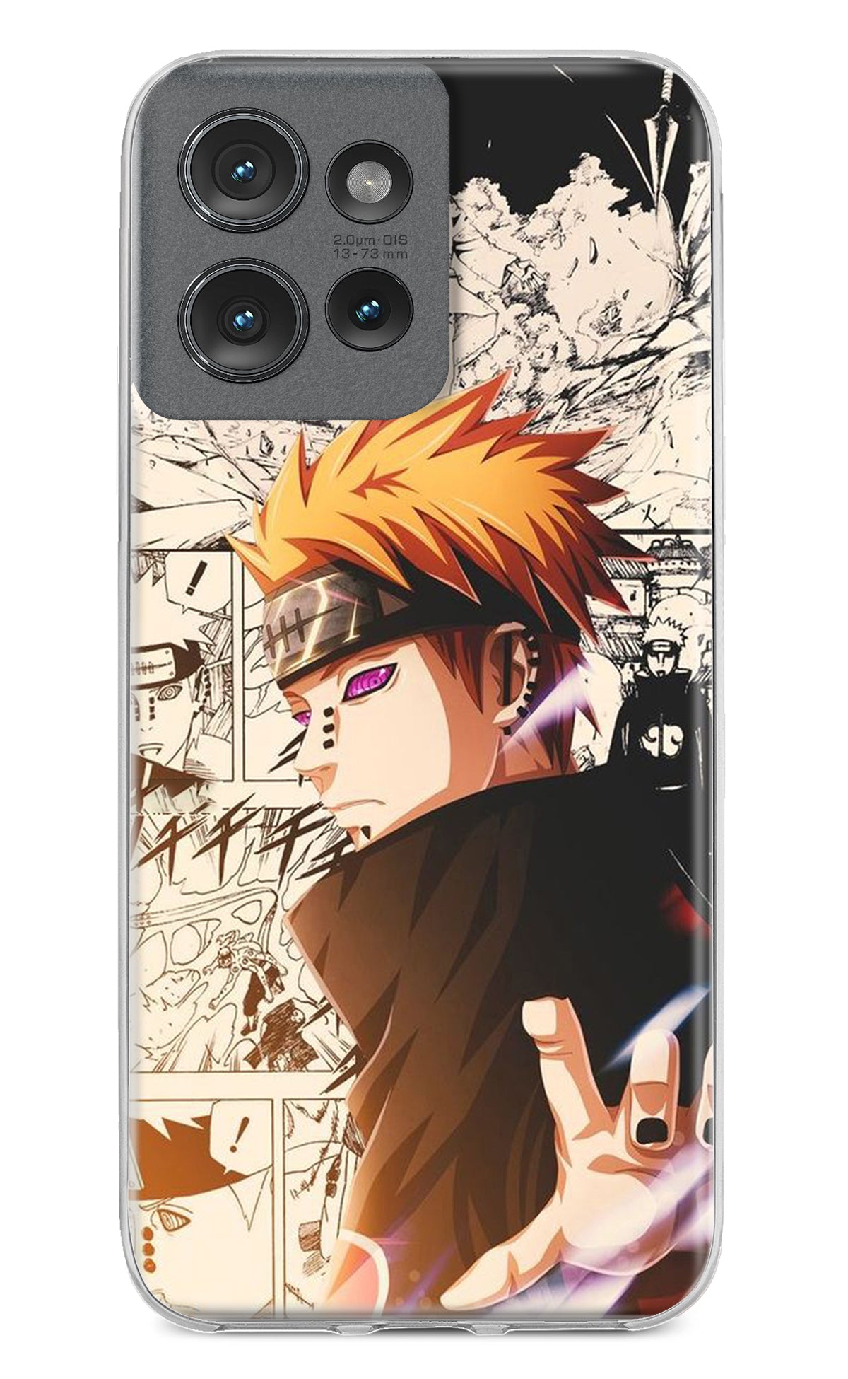 Pain Anime Moto Edge 50 Back Cover