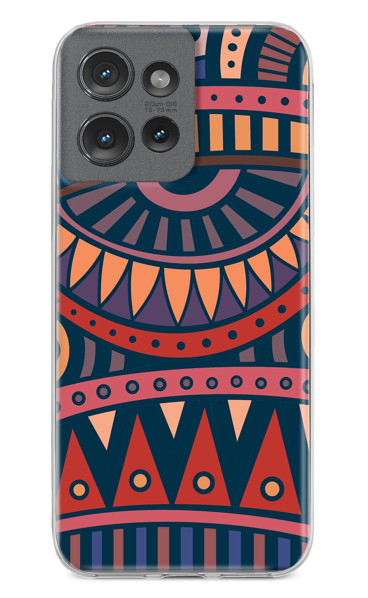 African Culture Design Moto Edge 50 Back Cover