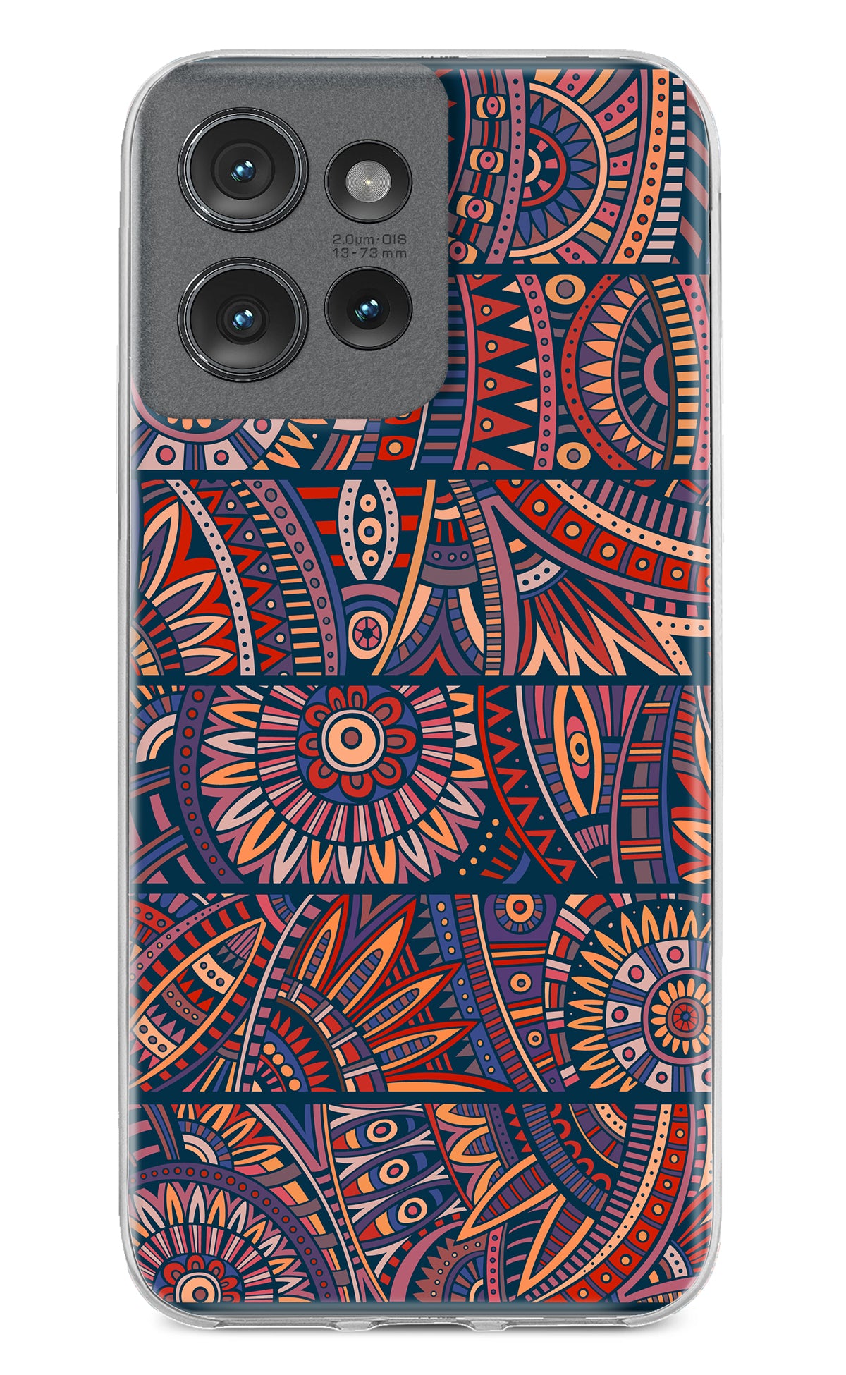 African Culture Design Moto Edge 50 Back Cover