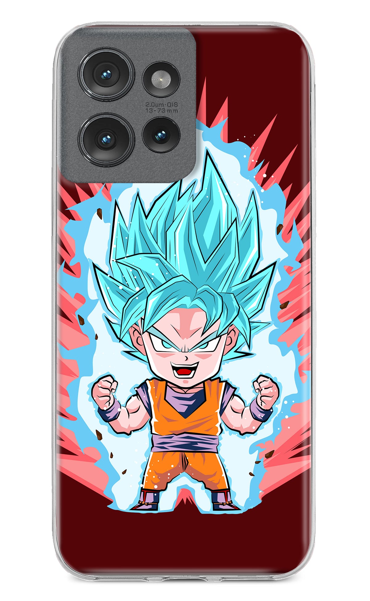 Goku Little Moto Edge 50 Back Cover