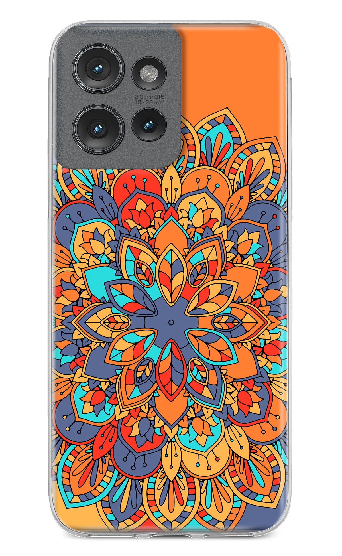 Color Mandala Moto Edge 50 Back Cover