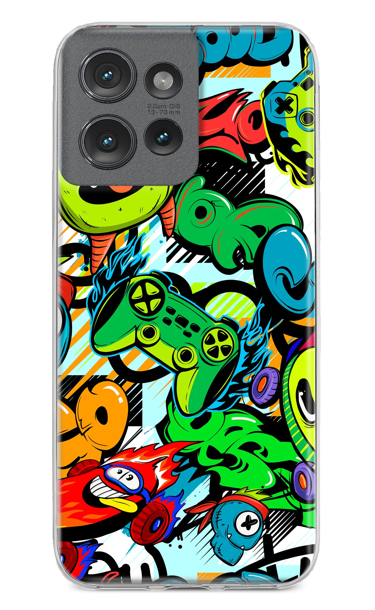 Game Doodle Moto Edge 50 Back Cover