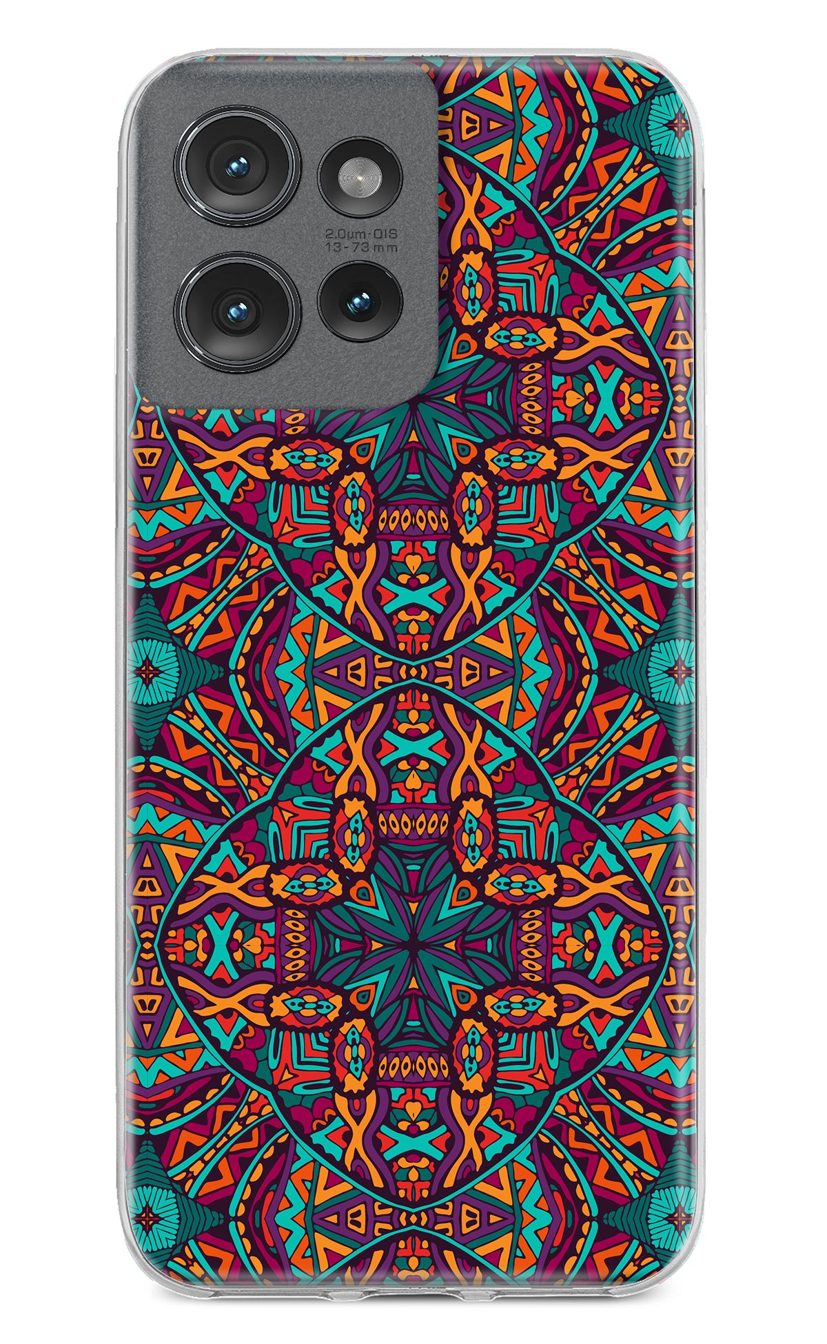 Colour Mandala Moto Edge 50 Back Cover