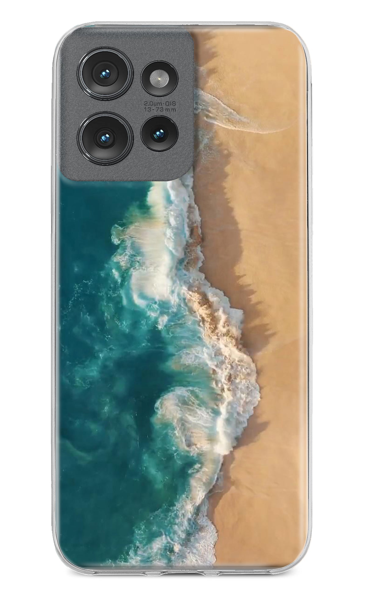 Ocean Beach Moto Edge 50 Back Cover