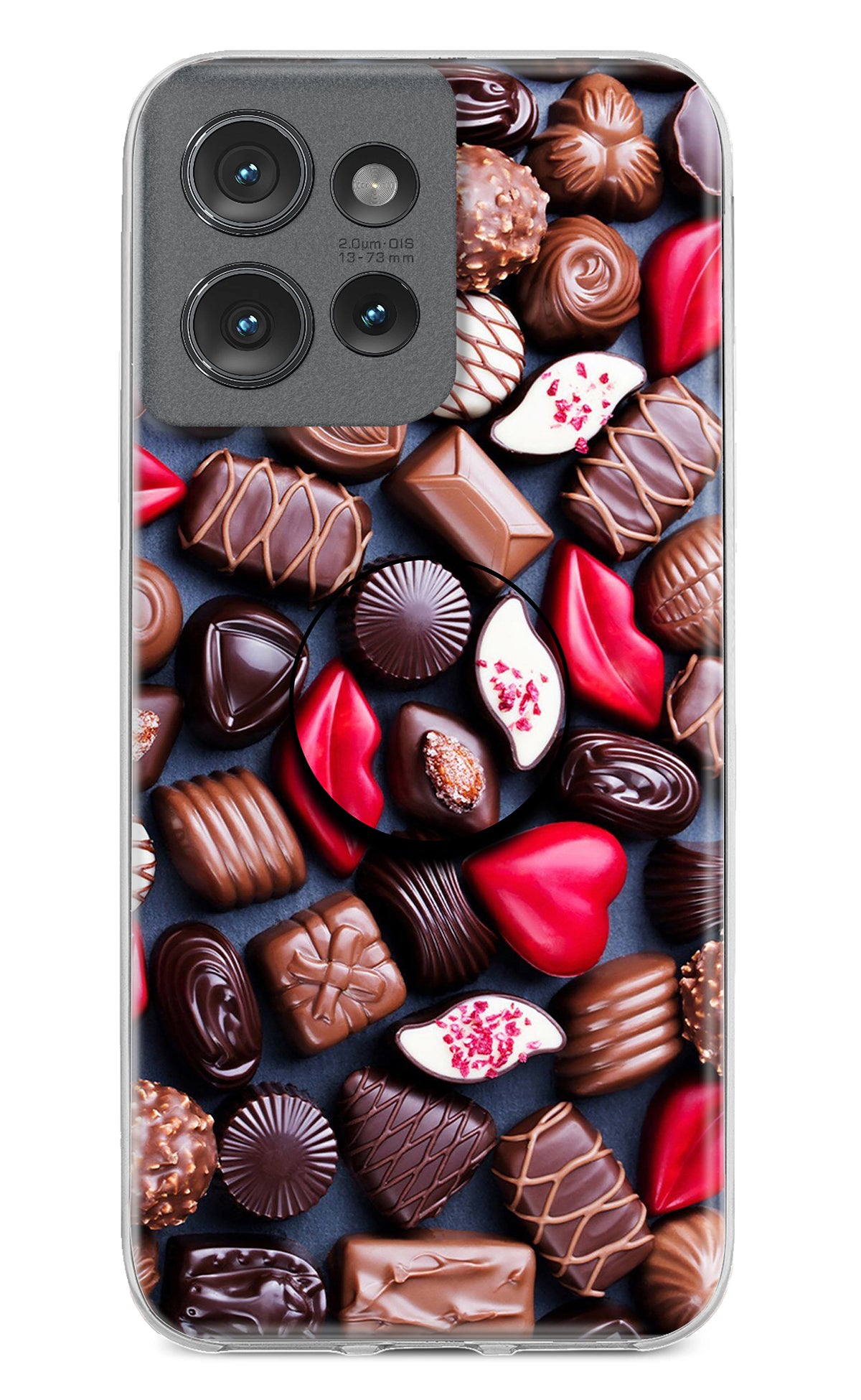 Chocolates Moto Edge 50 Pop Case