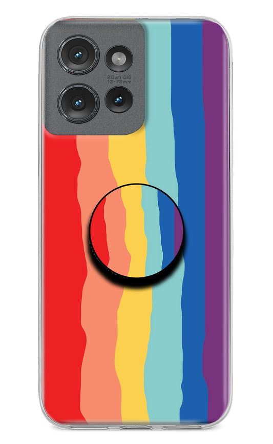 Rainbow Moto Edge 50 Pop Case