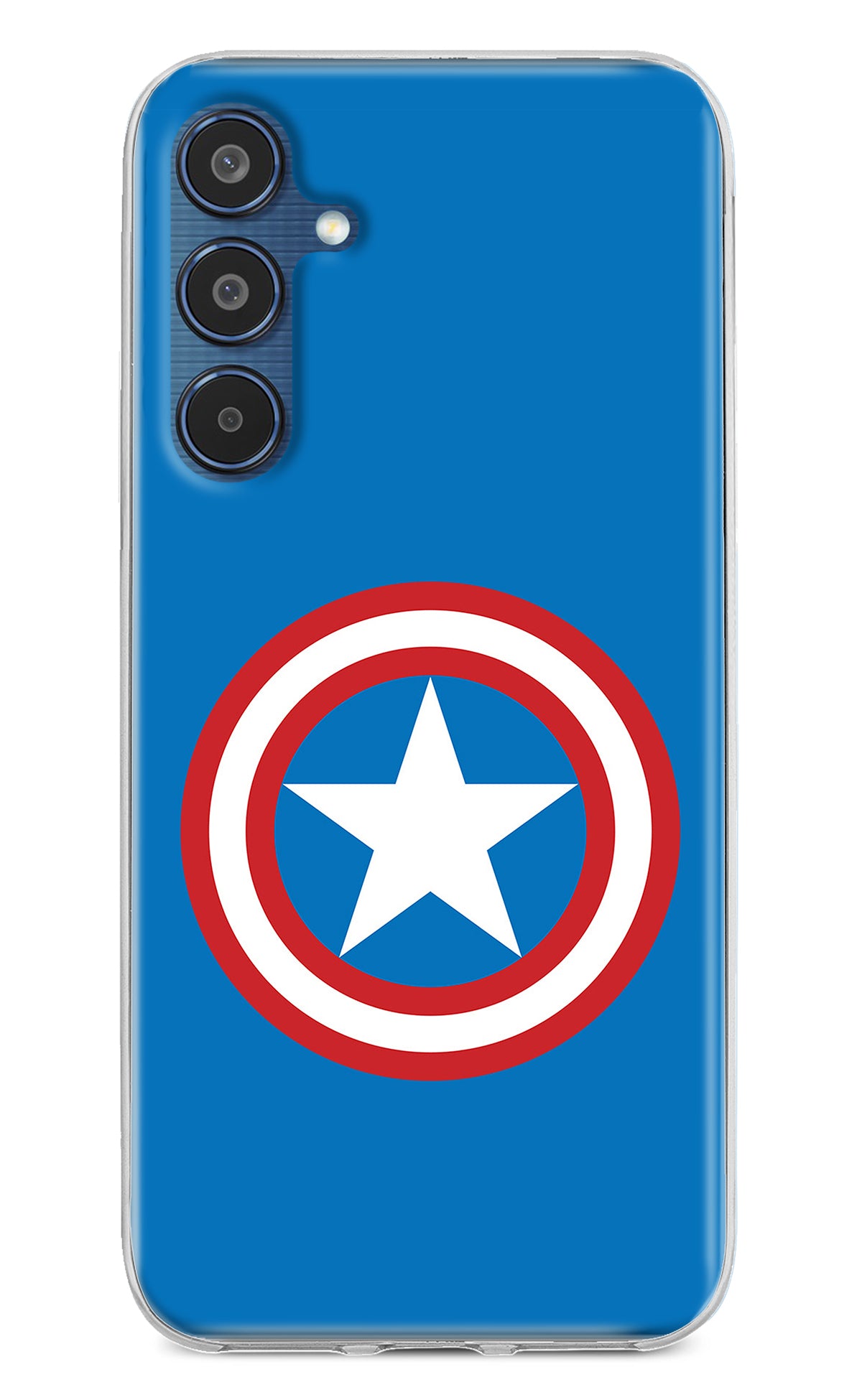 Captain America Logo Samsung M35 5G Back Cover