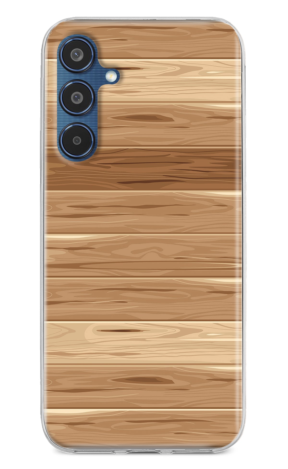 Wooden Vector Samsung M35 5G Back Cover