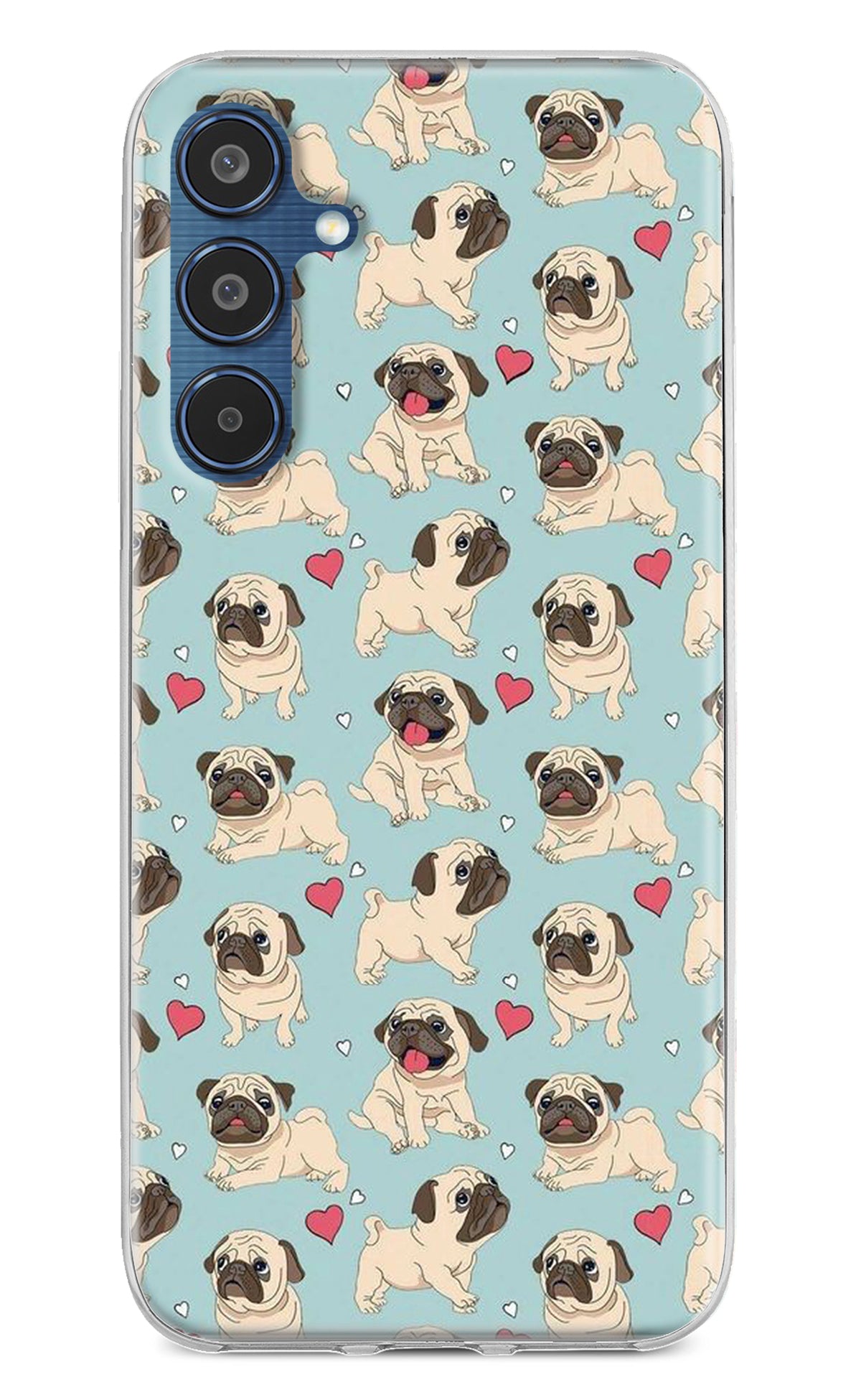 Pug Dog Samsung M35 5G Back Cover