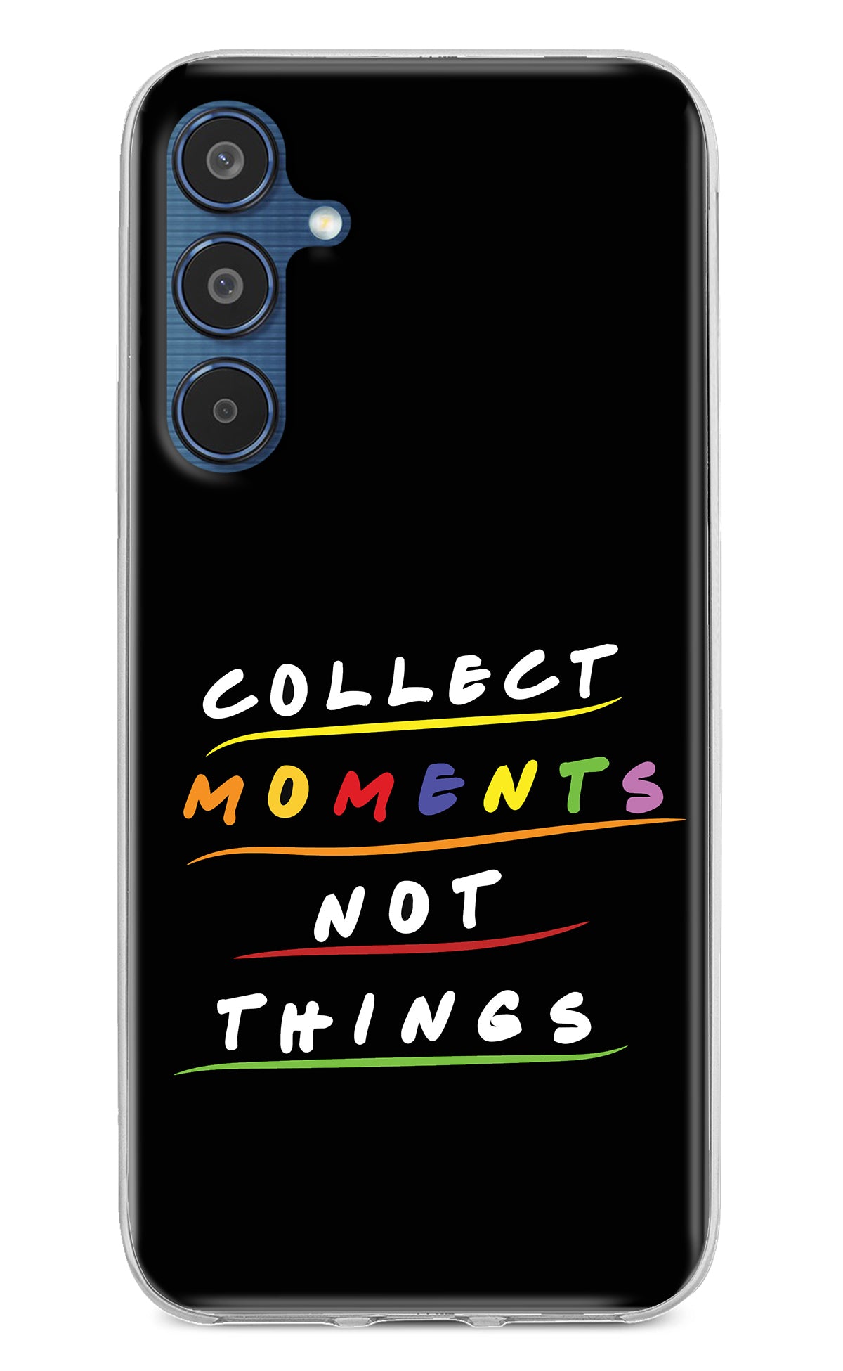 Collect Moments Not Things Samsung M35 5G Back Cover