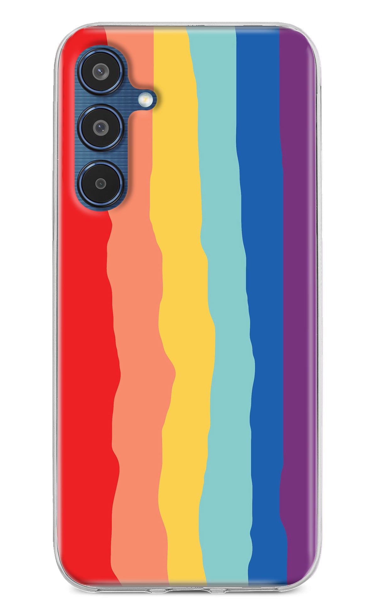 Rainbow Samsung M35 5G Back Cover