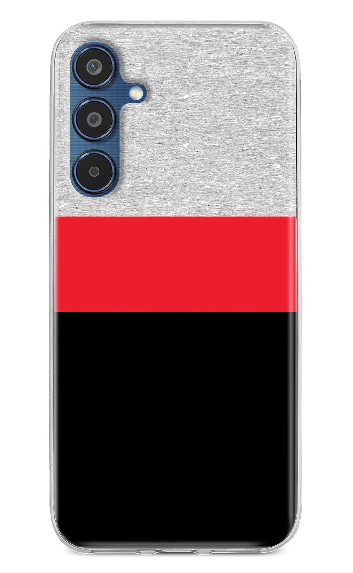 Tri Color Pattern Samsung M35 5G Back Cover