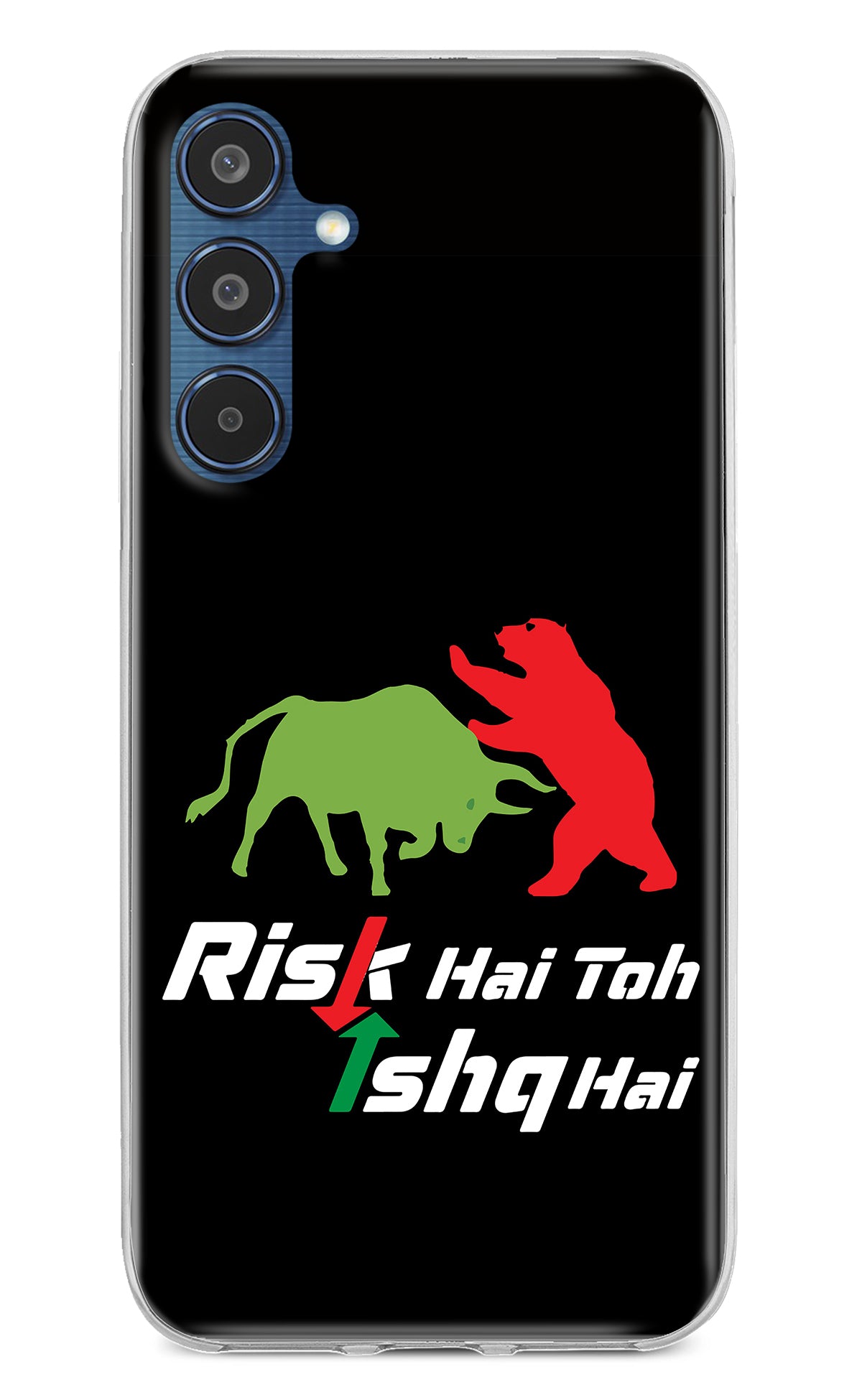 Risk Hai Toh Ishq Hai Samsung M35 5G Back Cover