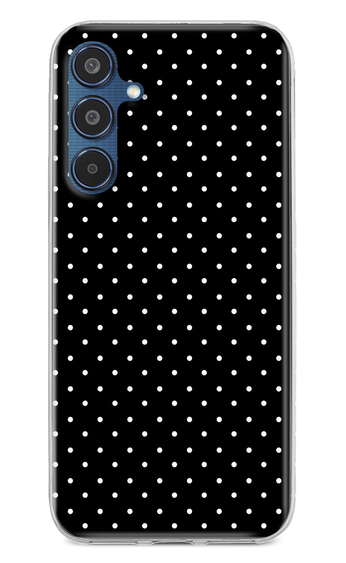 White Dots Samsung M35 5G Back Cover