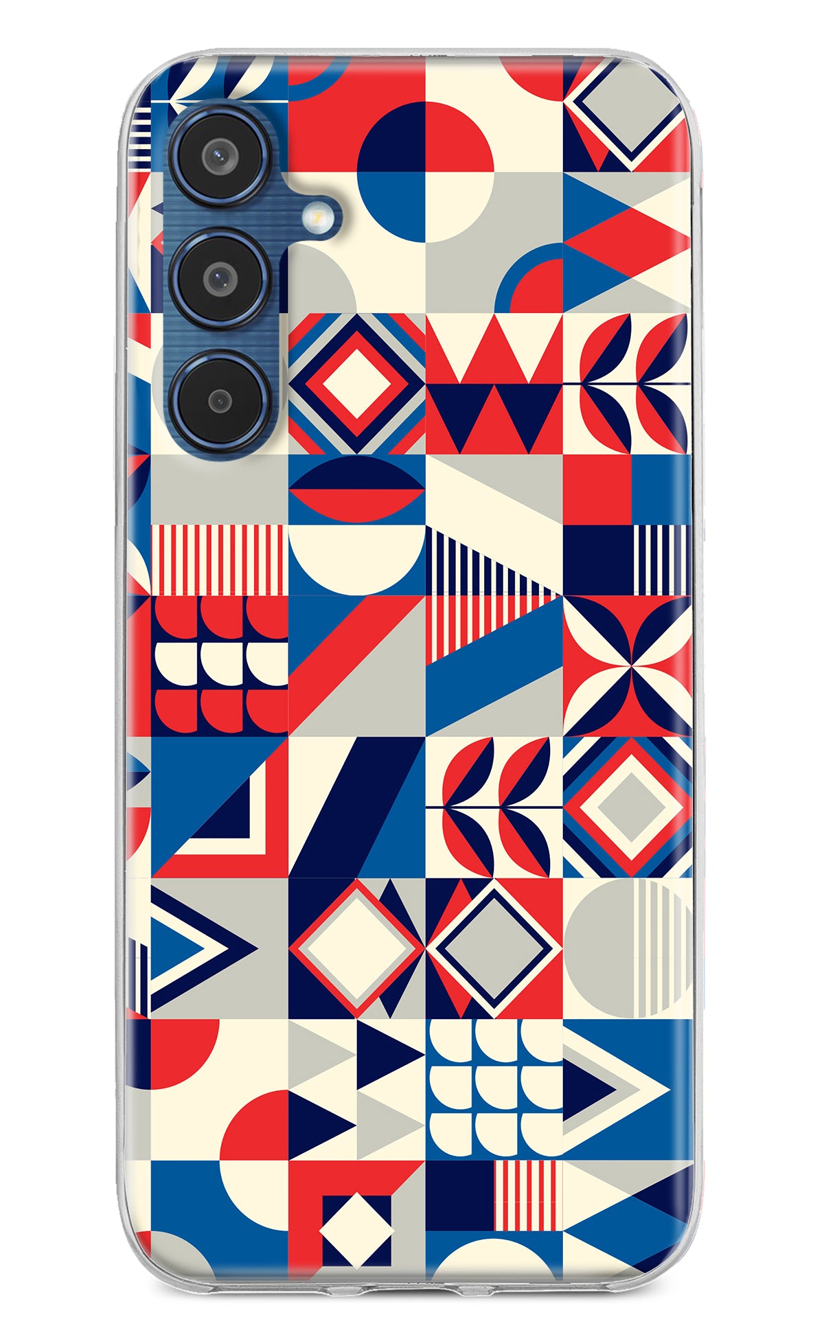 Colorful Pattern Samsung M35 5G Back Cover