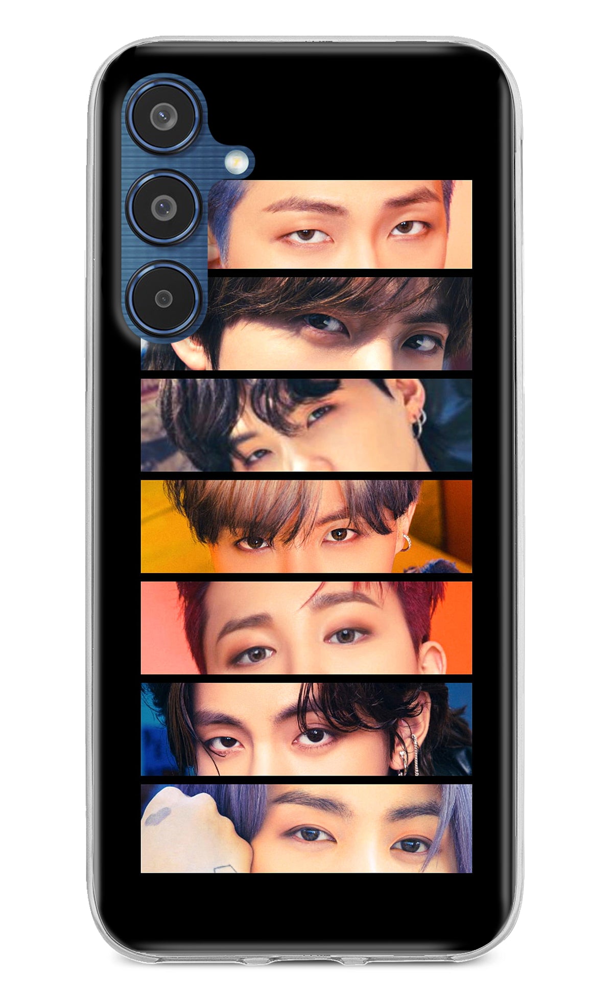 BTS Eyes Samsung M35 5G Back Cover