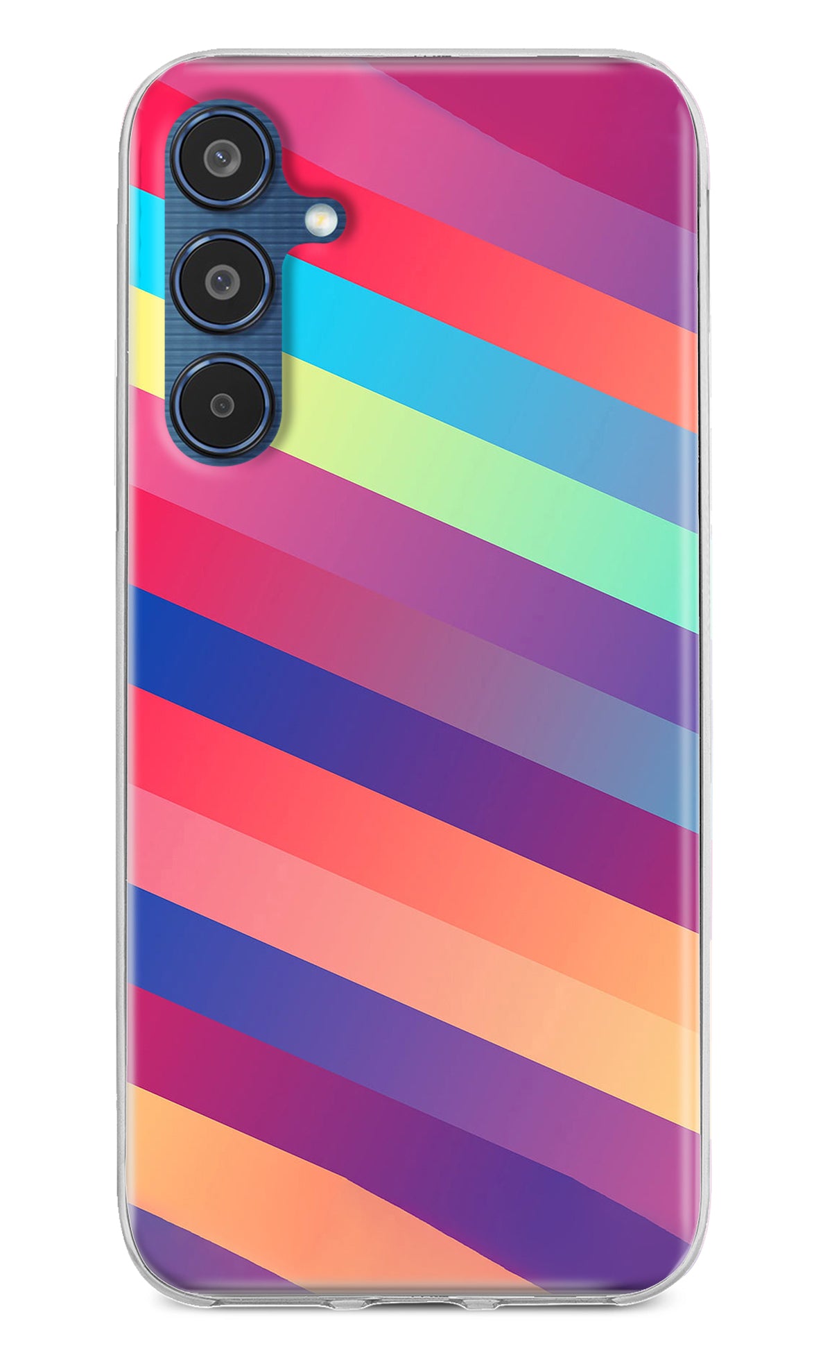 Stripes color Samsung M35 5G Back Cover