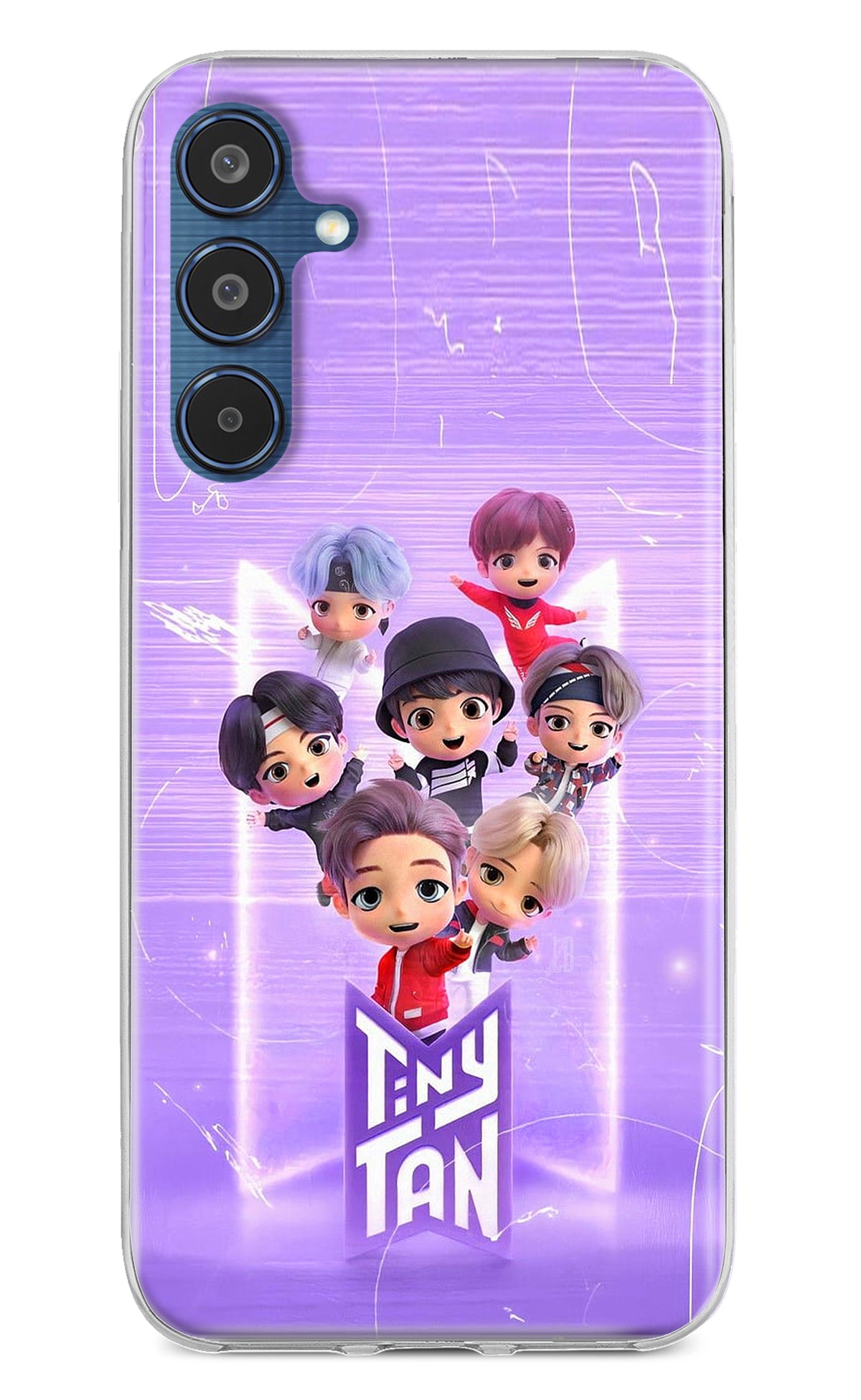 BTS Tiny Tan Samsung M35 5G Back Cover