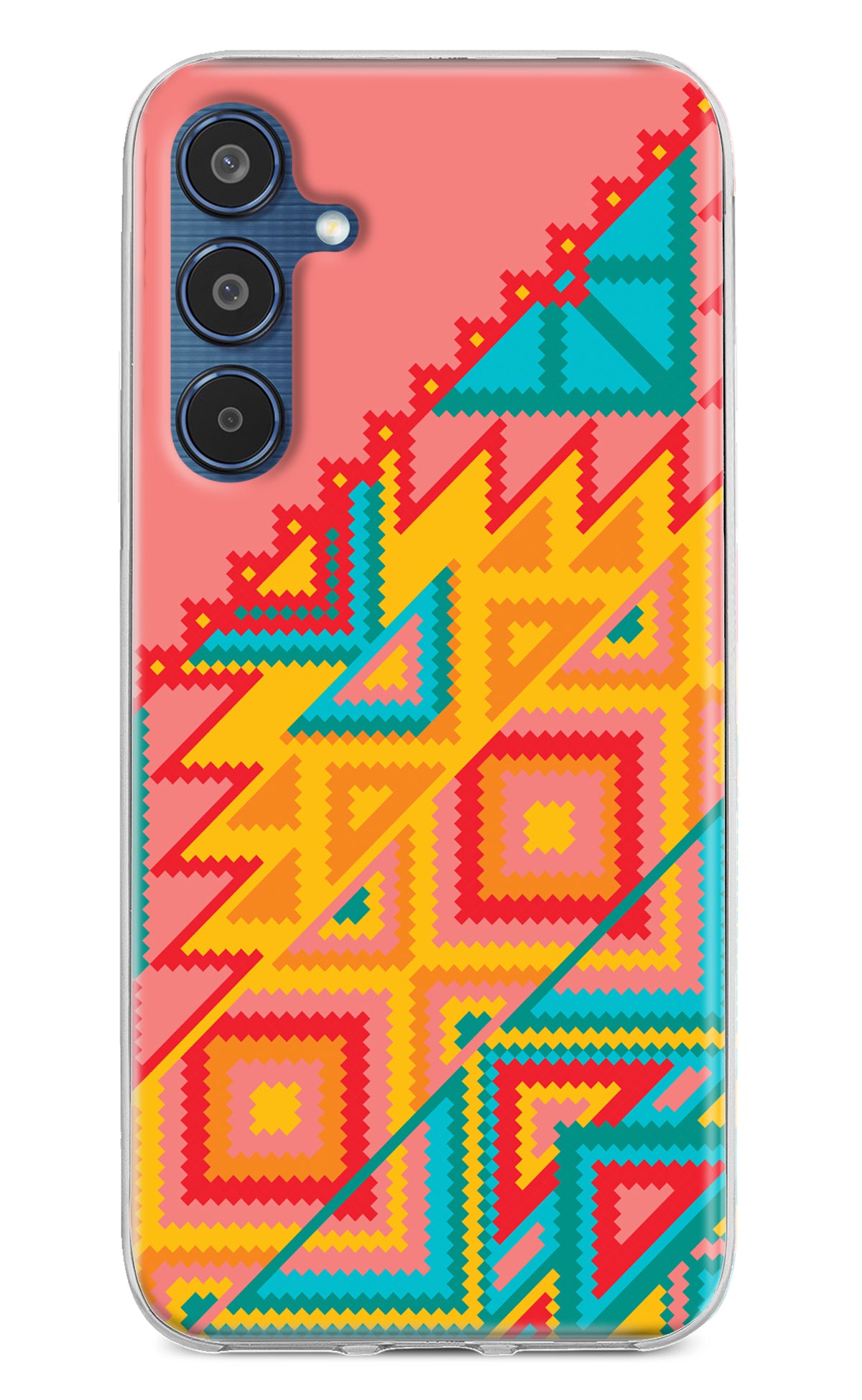 Aztec Tribal Samsung M35 5G Back Cover