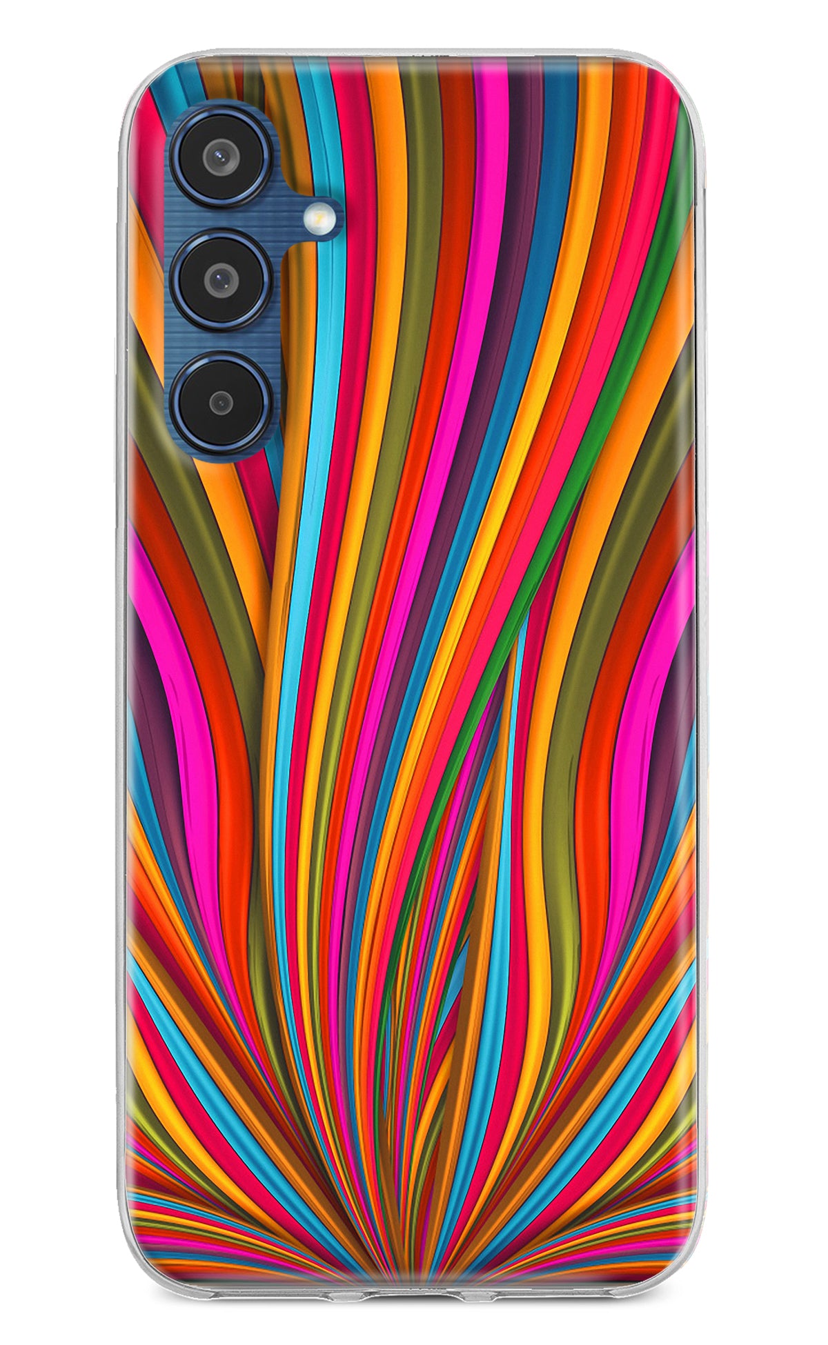 Trippy Wavy Samsung M35 5G Back Cover