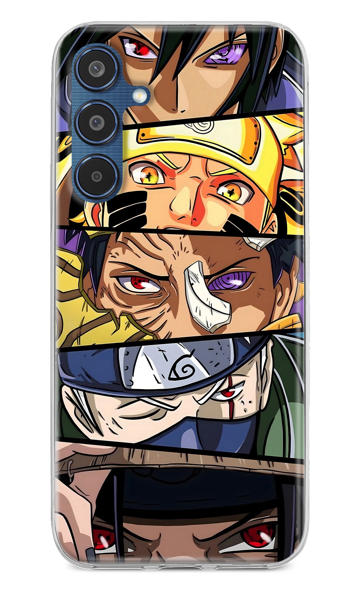 Naruto Character Samsung M35 5G Back Cover