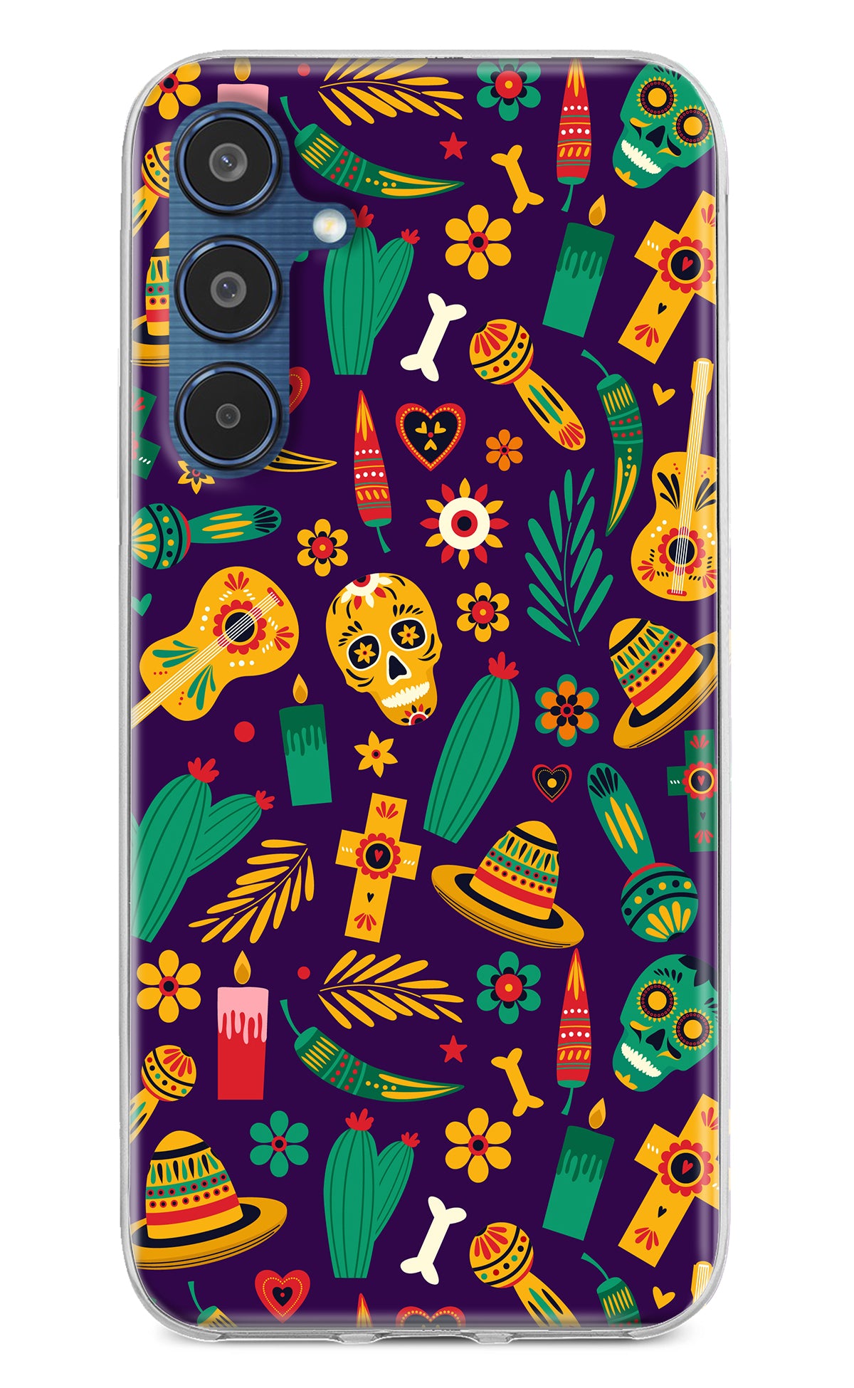 Mexican Artwork Samsung M35 5G Back Cover