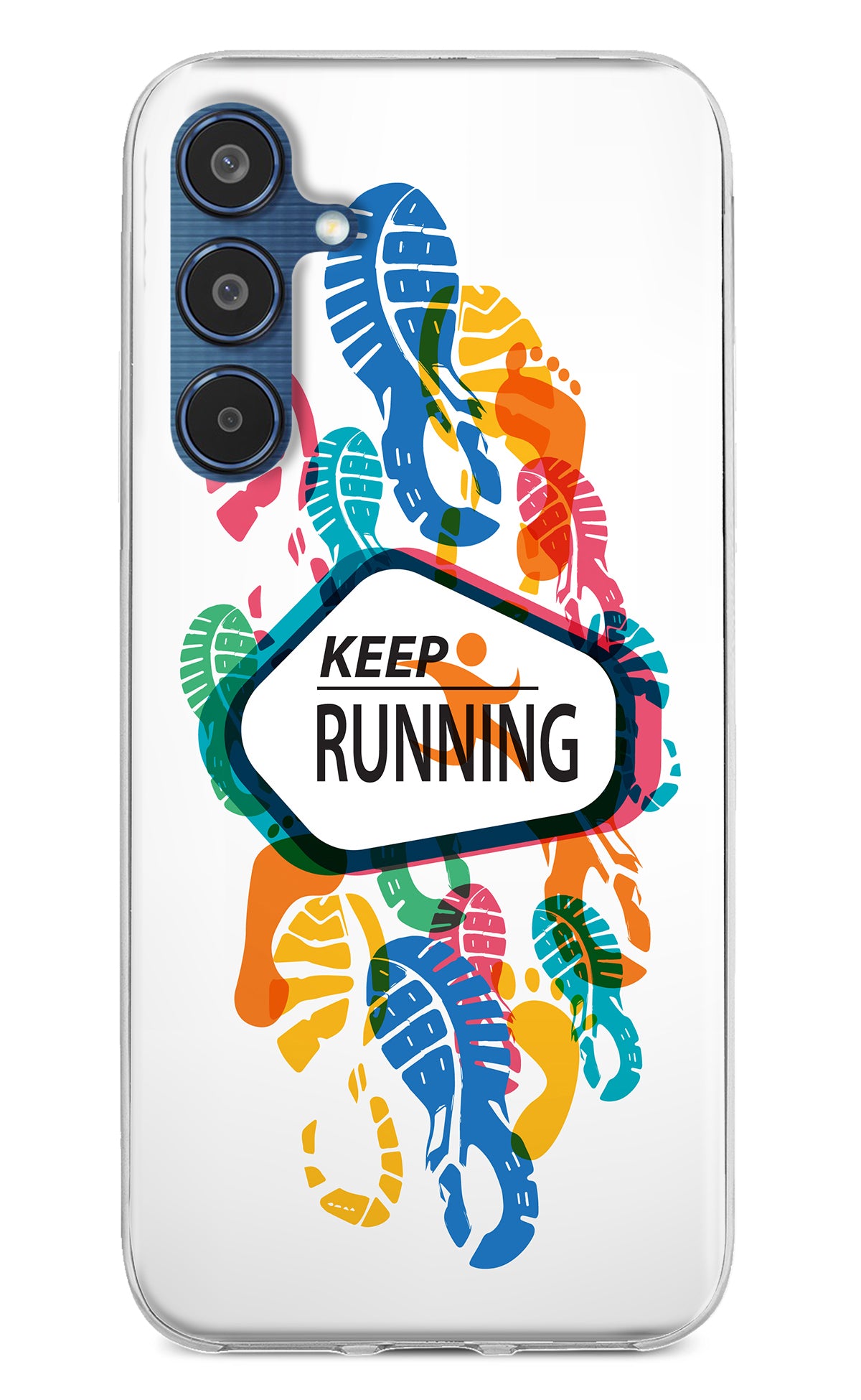 Keep Running Samsung M35 5G Back Cover