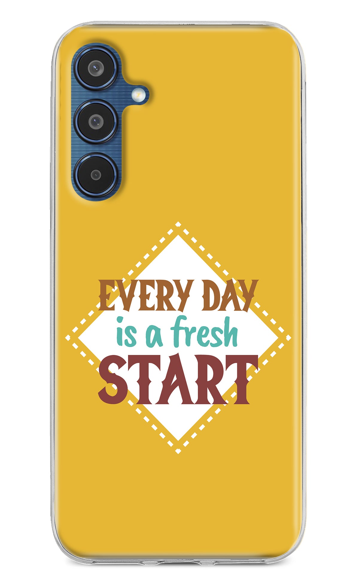 Every day is a Fresh Start Samsung M35 5G Back Cover