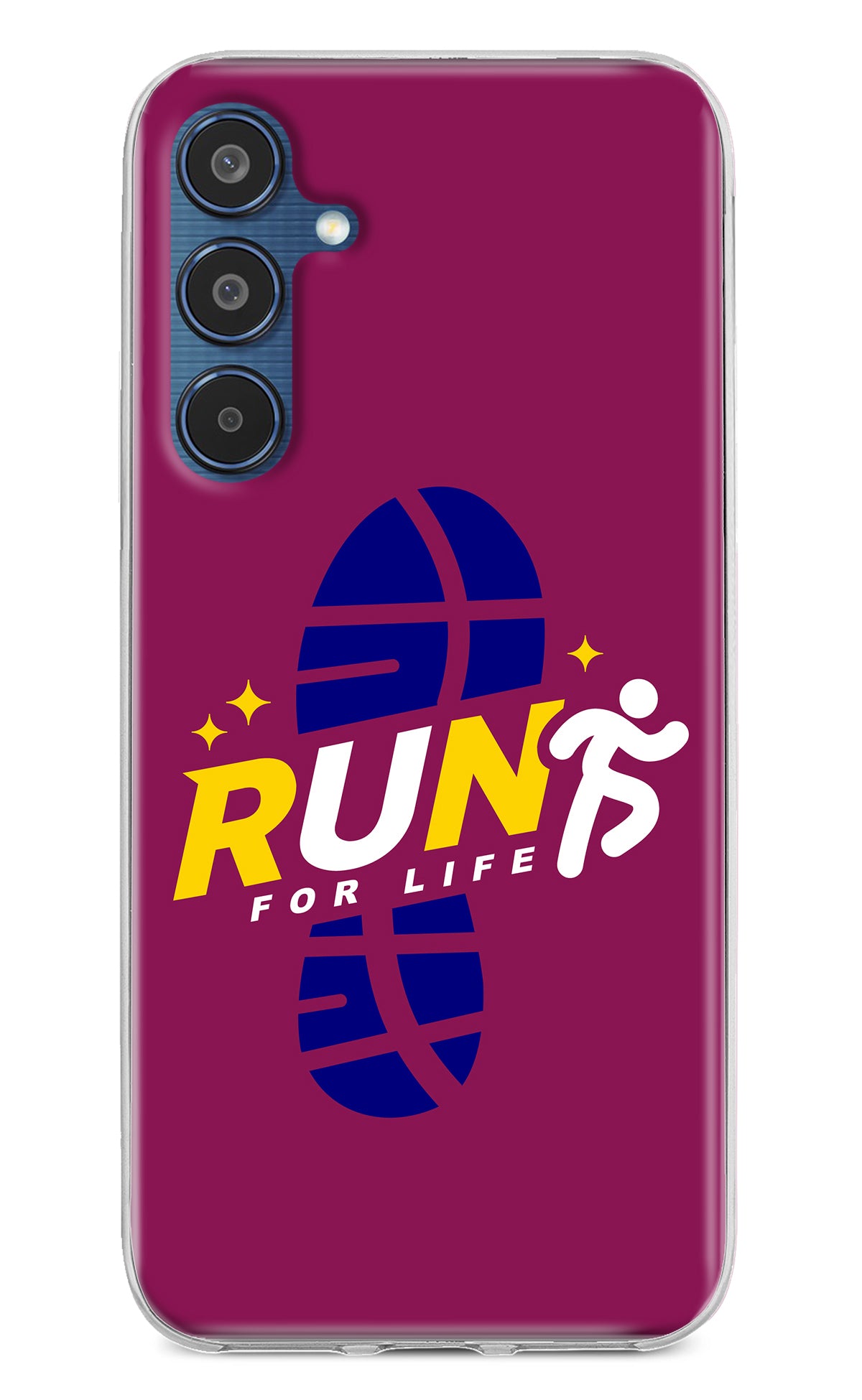 Run for Life Samsung M35 5G Back Cover