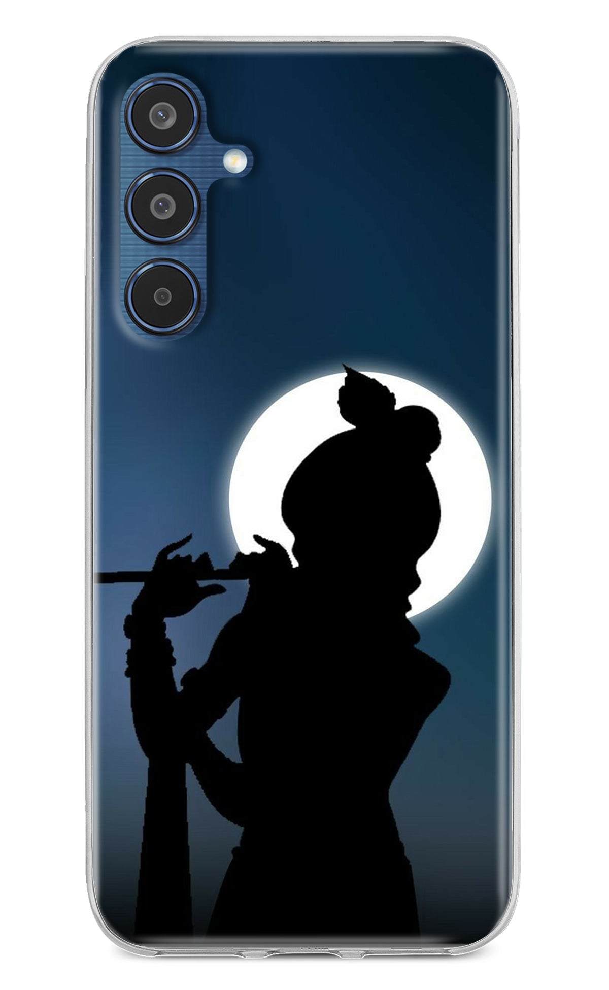 Shri Krishna Silhouette Samsung M35 5G Back Cover