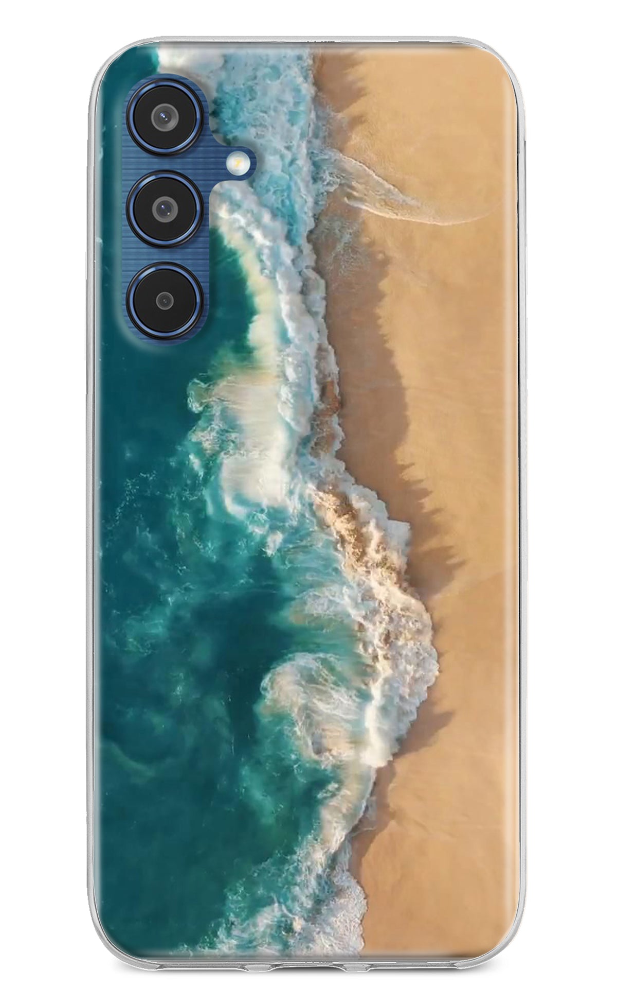 Ocean Beach Samsung M35 5G Back Cover