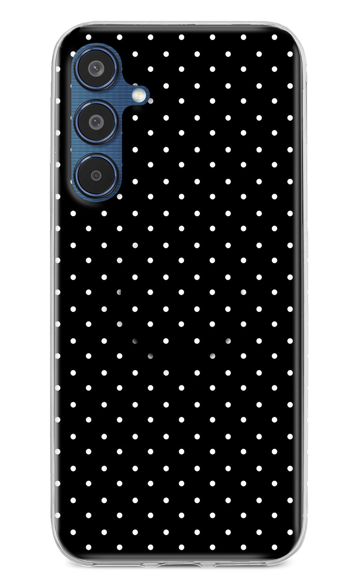 White Dots Samsung M35 5G Pop Case