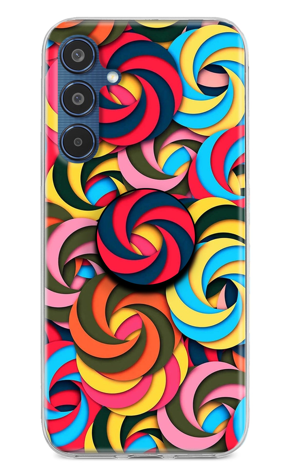 Spiral Pattern Samsung M35 5G Pop Case