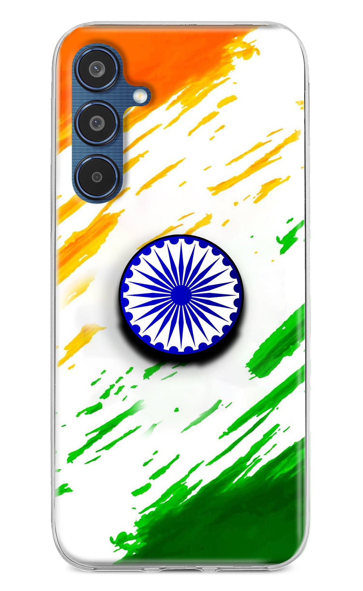 Indian Flag Ashoka Chakra Samsung M35 5G Pop Case