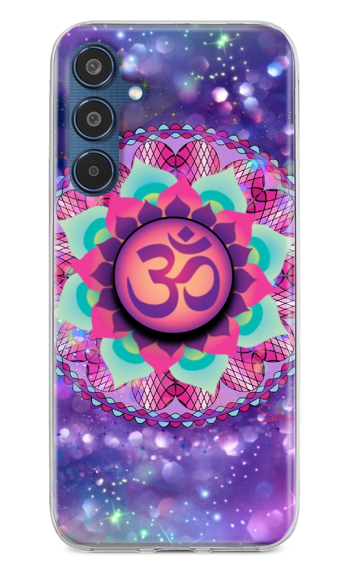 Om Purple Samsung M35 5G Pop Case