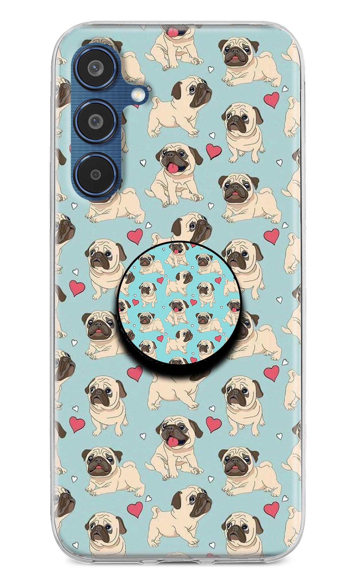 Pug Dog Samsung M35 5G Pop Case