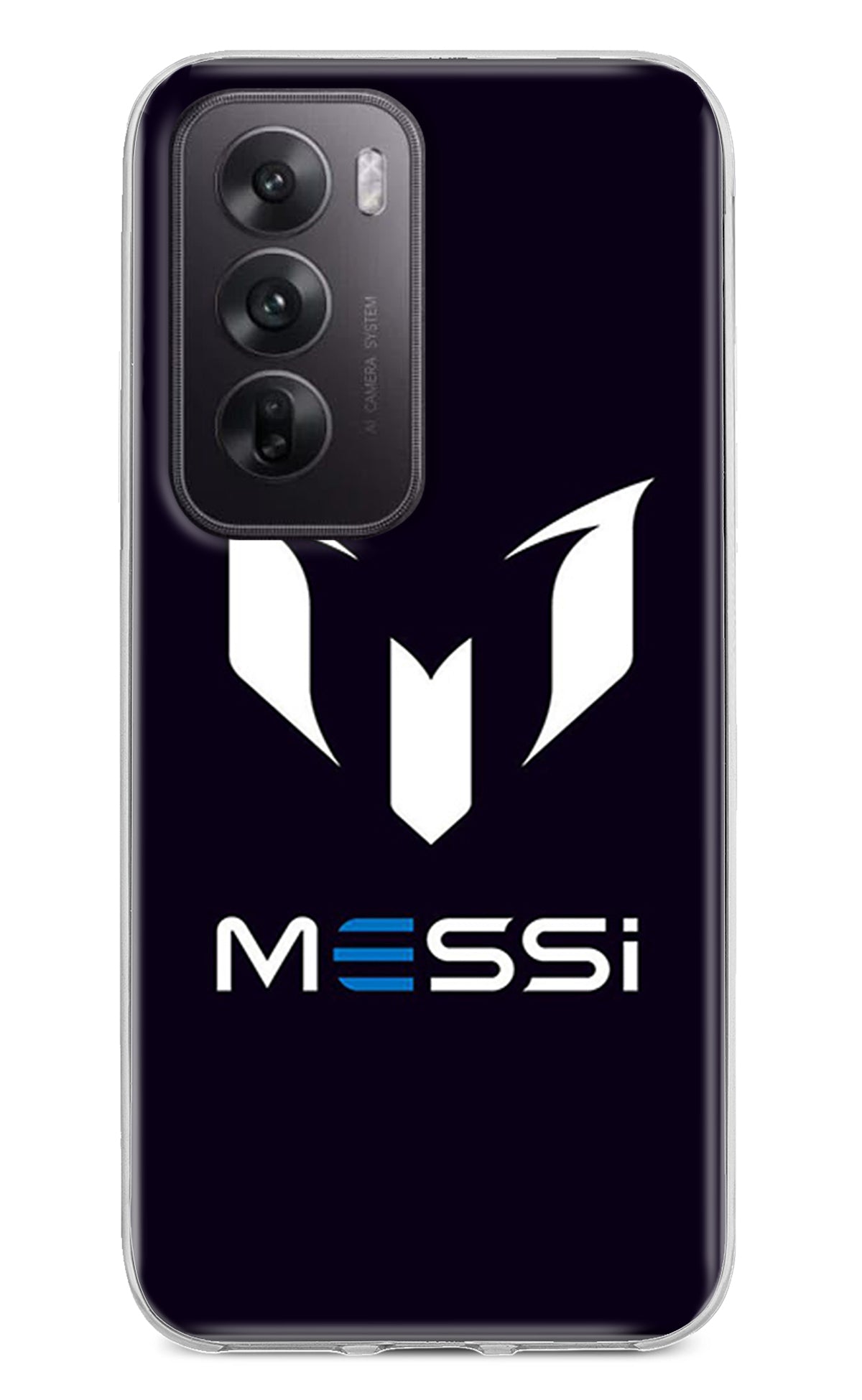 Messi Logo Oppo Reno12 5G Back Cover