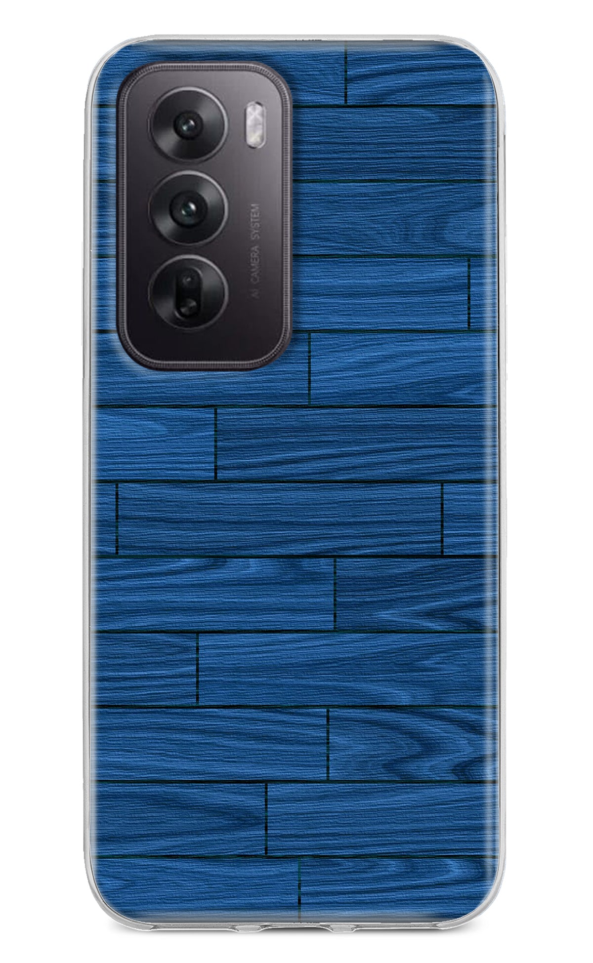 Wooden Texture Oppo Reno12 5G Back Cover