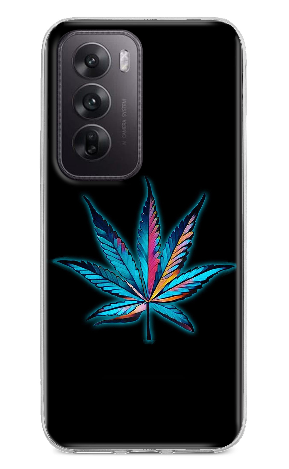 Weed Oppo Reno12 5G Back Cover